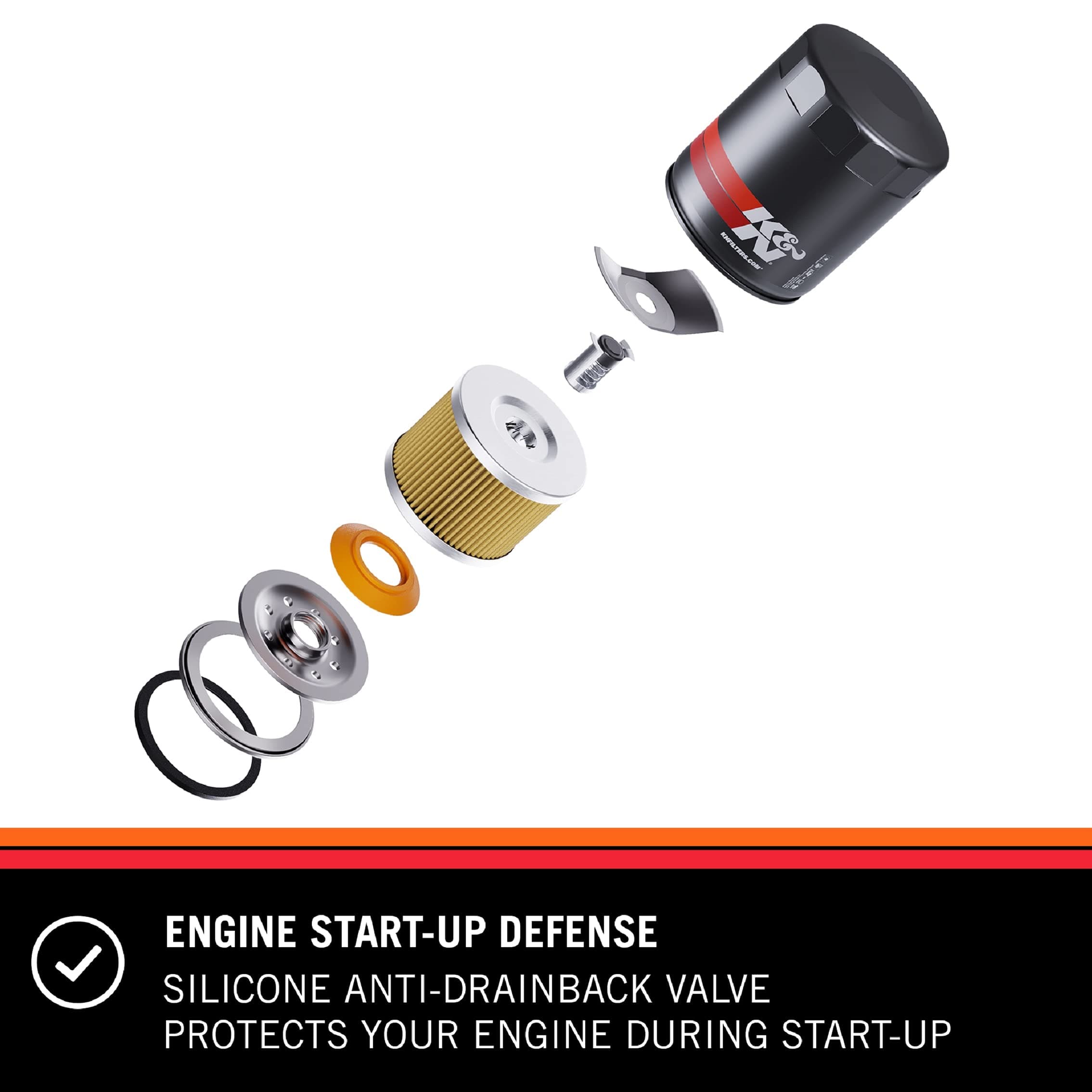 K&N Premium Oil Filter: Designed to Protect your Engine: Compatible with Select PORSCHE/AUDI/VOLKSWAGEN/JEEP Vehicle Models (See Product Description for Full List of Compatible Vehicles), PS-7005