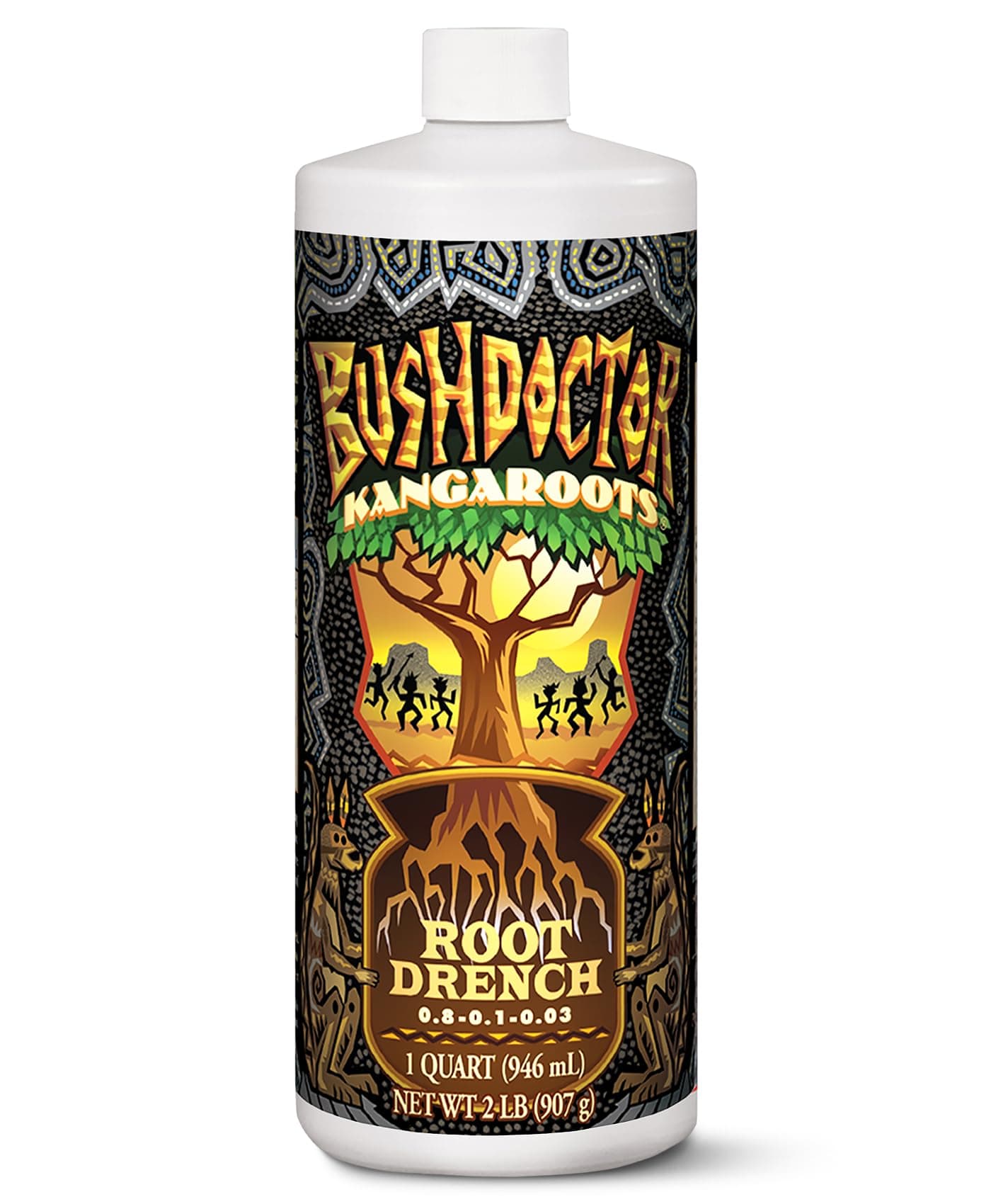 FoxFarm FX14070 Bush Doctor Kangaroots 1 qt Fertilizer, 1 Quart