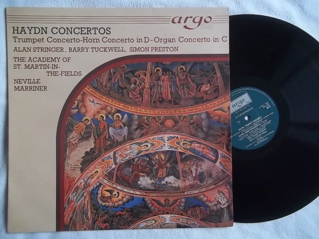 ZK 6 ALAN STRINGER BARRY TUCKWELL SIMON PRESTON Haydn Concertos LP