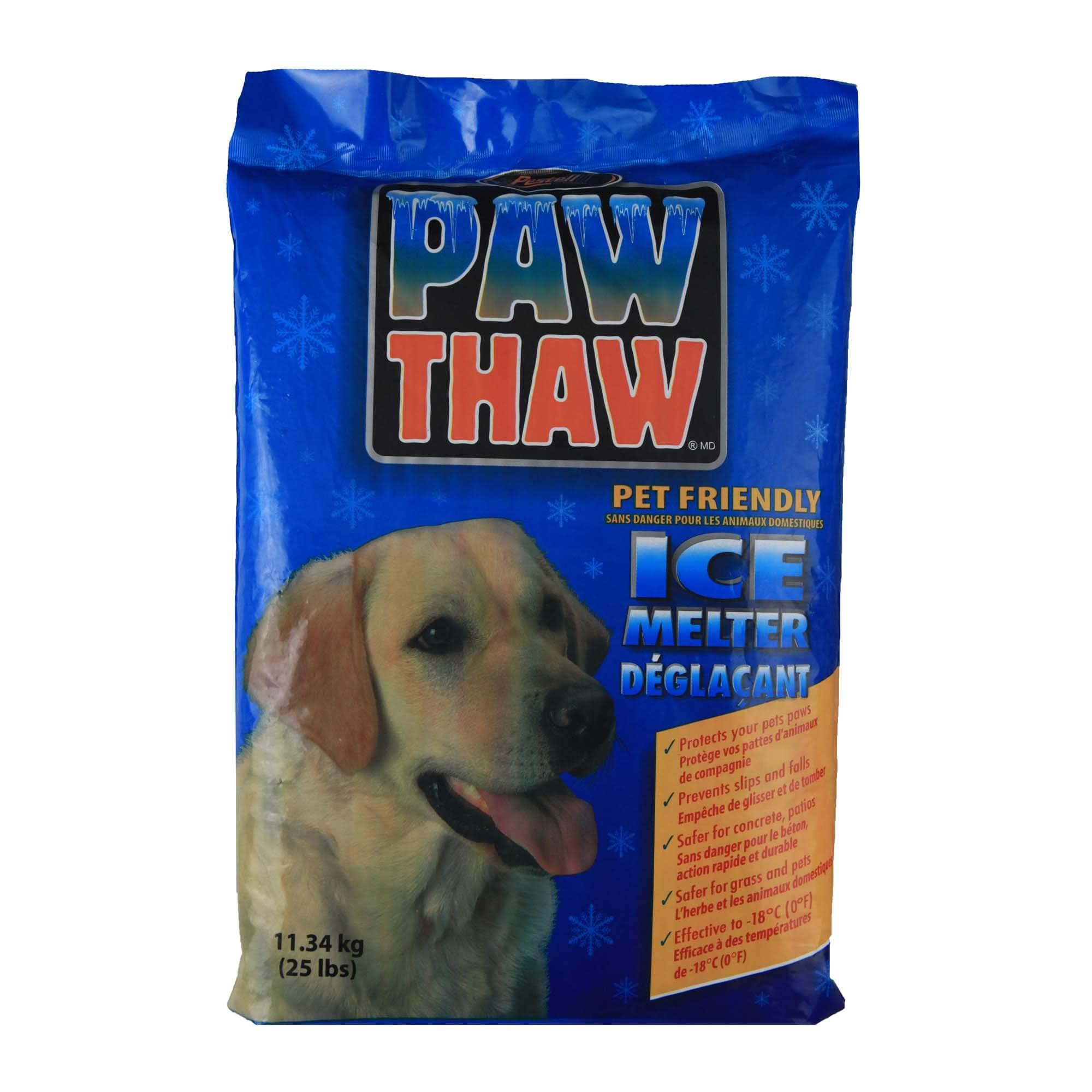 683051 Paw Thaw Ice Melt for Pets, 25-Pound Bag