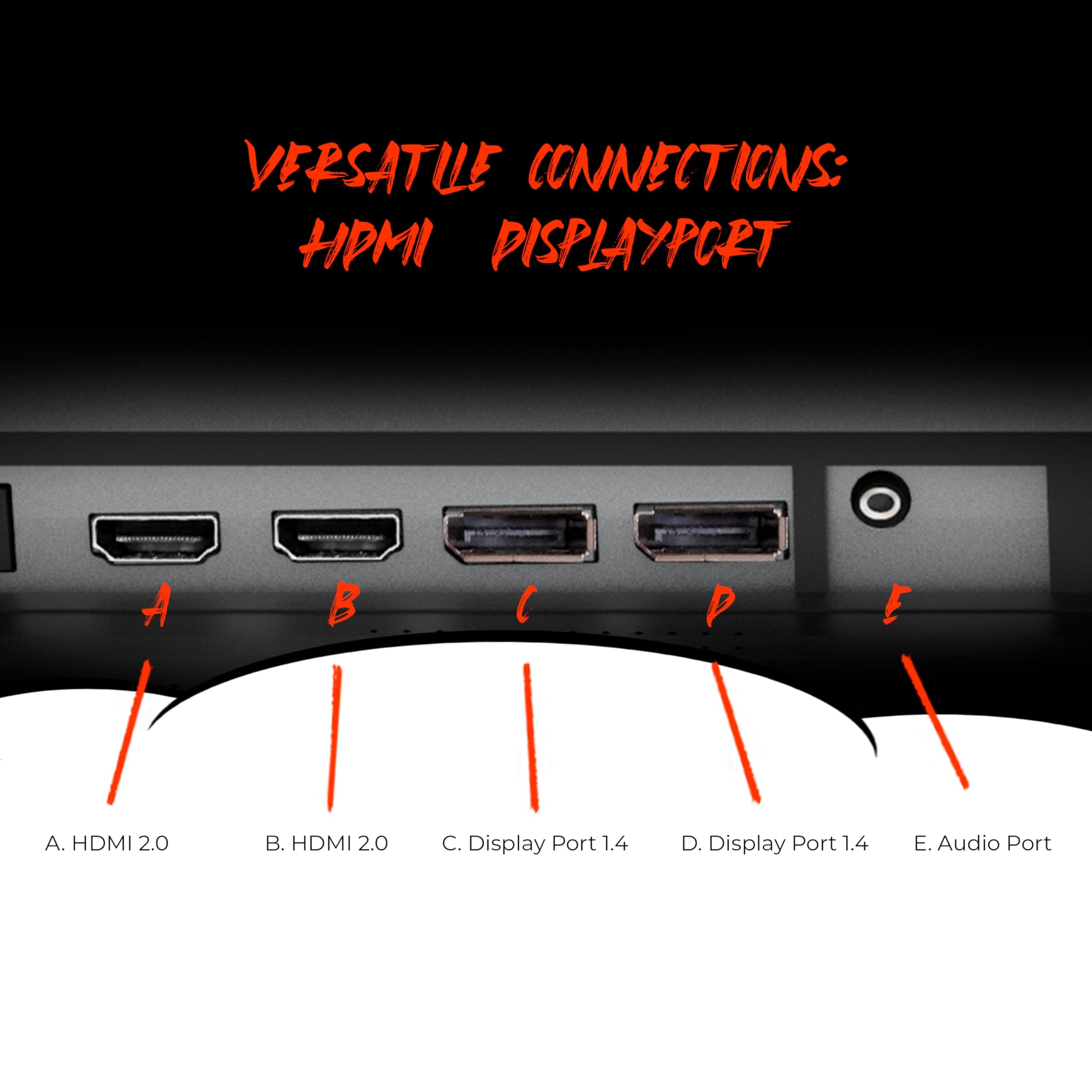 AOC Q32G11ZNE 32" Frameless Gaming Monitor QHD 2560 x 1440, 240Hz, 0.5ms Response time, HDR Ready, Console Gaming Ready, 3-Year Zero Dead Pixel Guarantee, Black