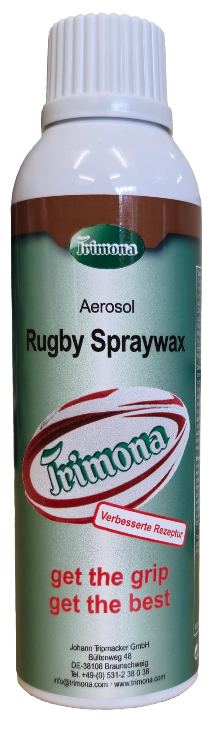 Rugby Hand Grip Spraywax 200ml, Hand Grip Enhancer also used in Handball, American Football, Volleyball, Baseball, Pool Diving, Water Polo, Pole Dancing...