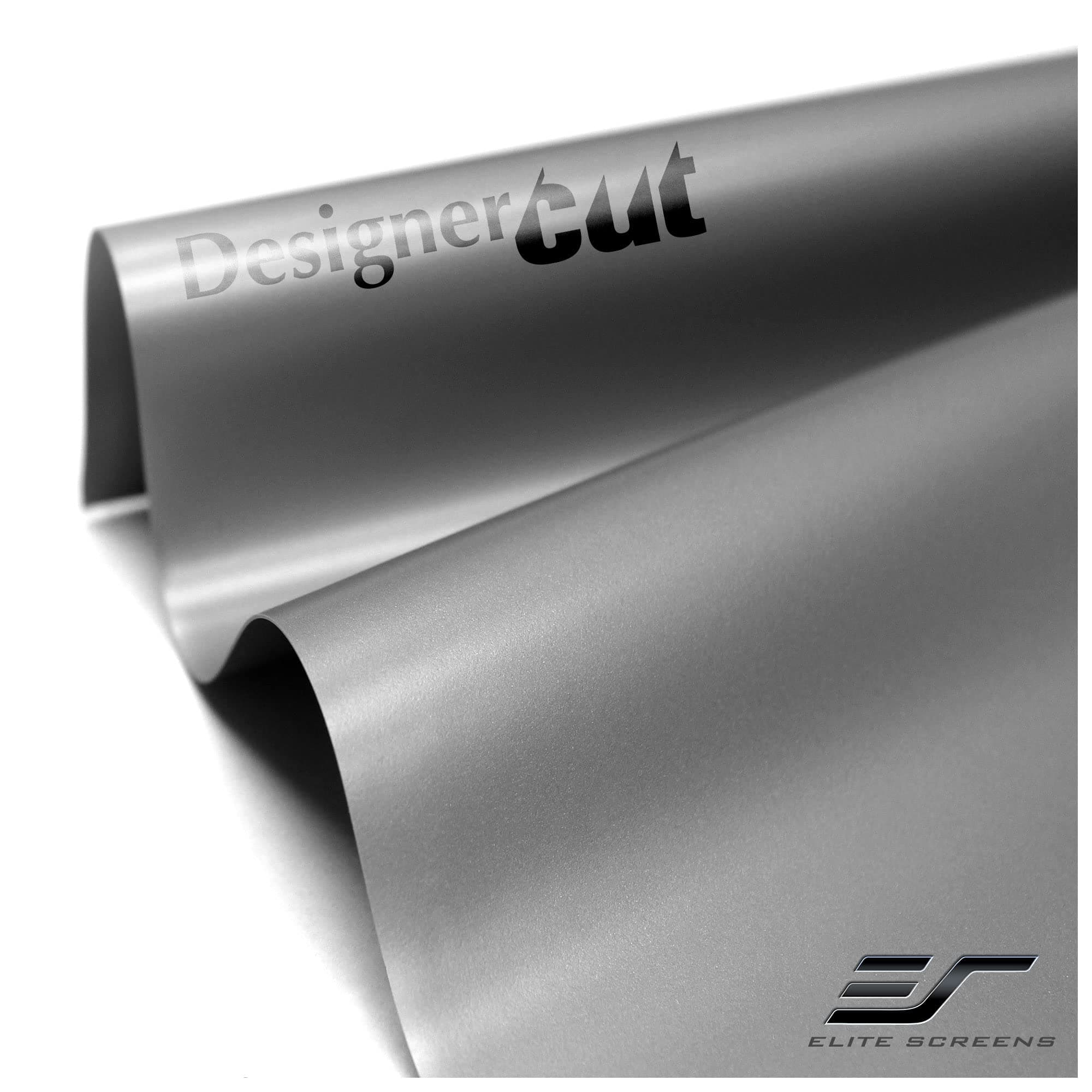 Elite Screens Designer Cut Series, 135-inch 16:9, 8K / 4K Ultra HD Ambient Light Rejecting DIY Raw Projector Screen Material, ISF Certified True ALR Capable Projection Screen, RM-135HW-CINEGREY5D