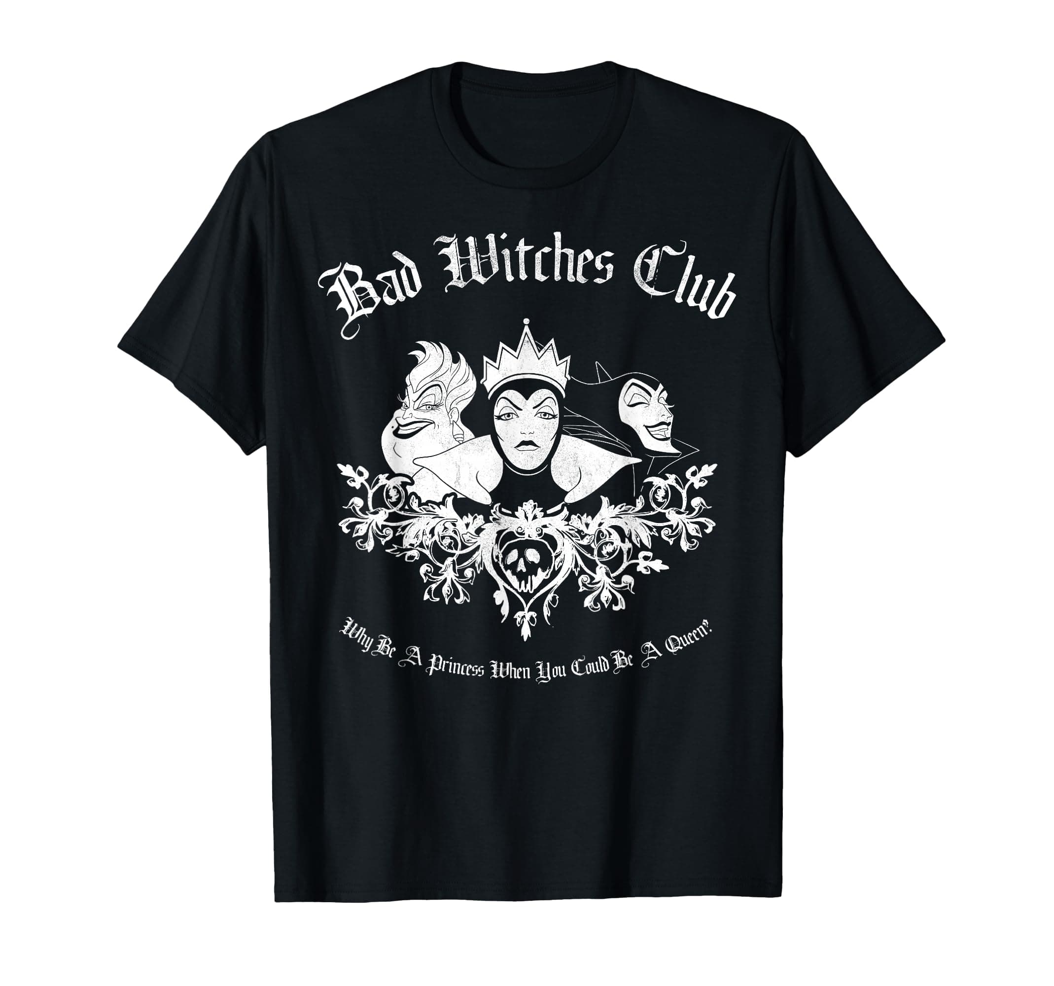 Villains Bad Witches Club Group Shot Vintage T-Shirt
