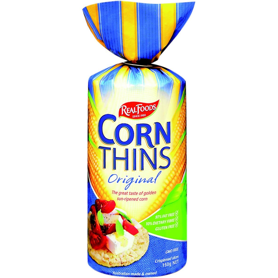 Corn Thin ORGNL ORG, 5.3 OZ Pack of 6