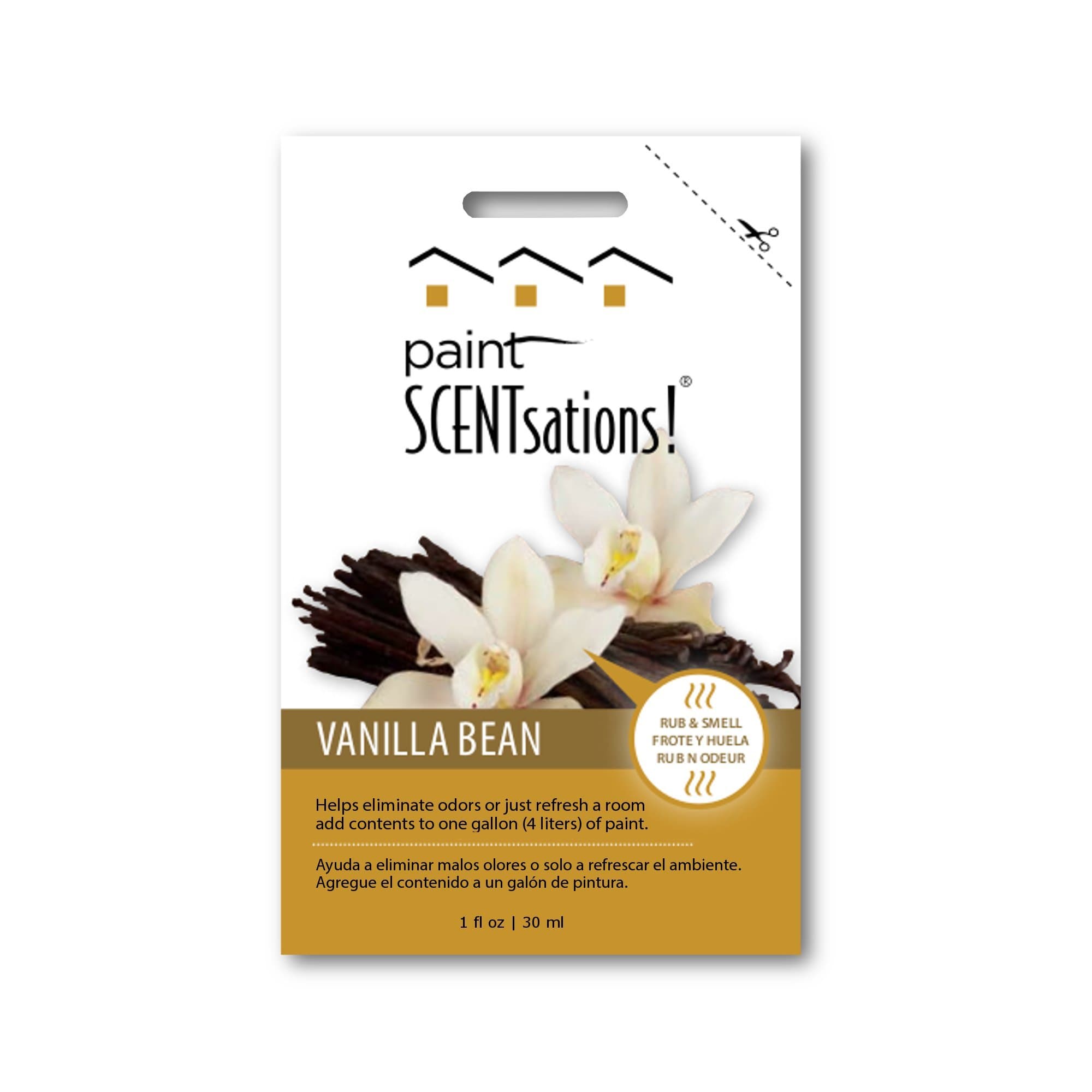 Paint Scentsations 105-01 Vanilla Bean with 1-Ounce Packet
