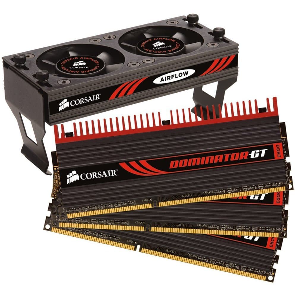 Corsair Dominator GT CMT12GX3M3A2000C9 12GB DDR3 SDRAM Memory Module - 12 GB (3 x 4 GB) - DDR3 SDRAM - 2000 MHz DDR3-2000/PC3-16000 - Retail - CMT12GX3M3A2000C9