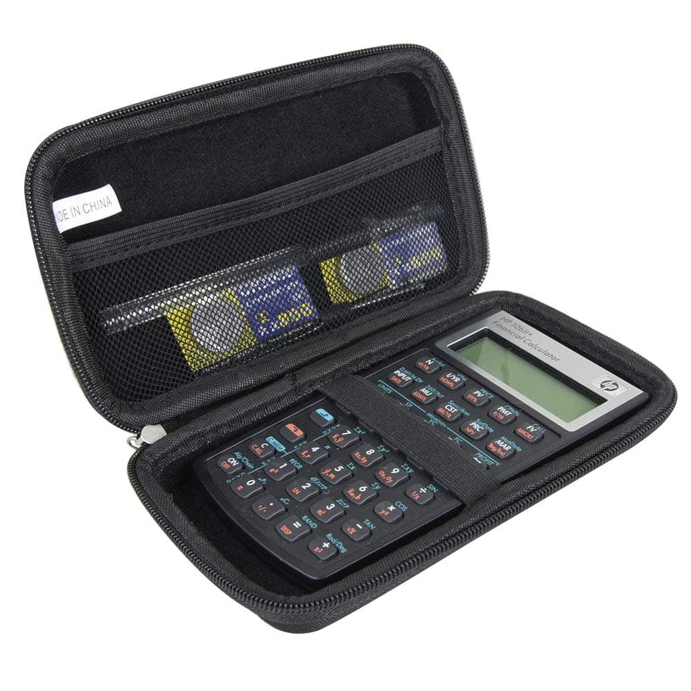 HermitshellTravel Case for HP 10bII+ Financial Calculator (NW239AA)