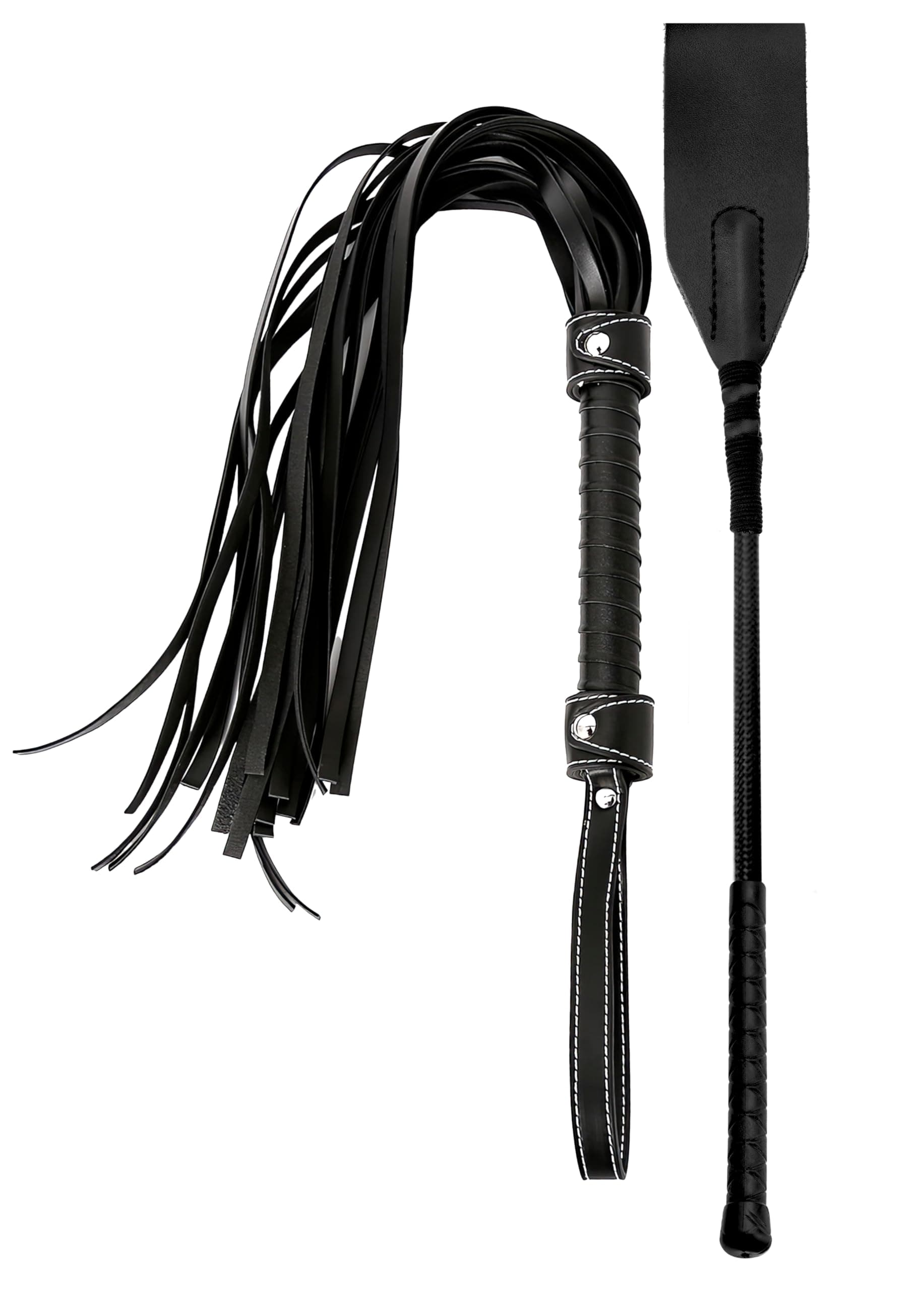 Whip for Riding Horse Crop Training Faux Leather