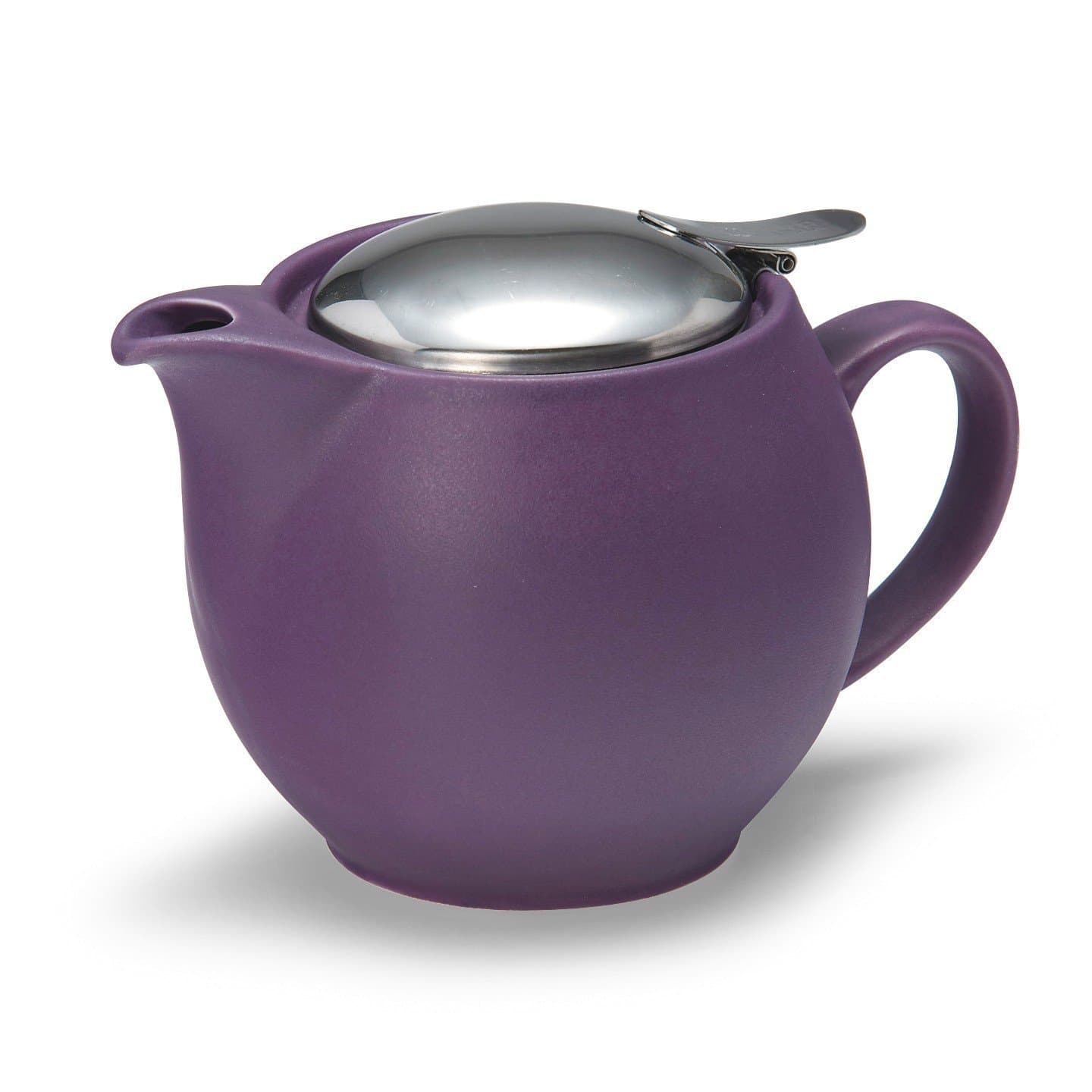 Ceramic Round Teapot - Gelato Grape
