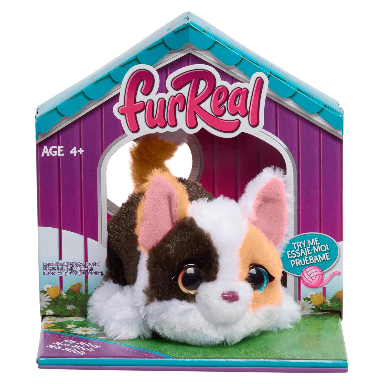 Just Play FurReal My Mini's Kitty, Kids Toys for Ages 4 Up