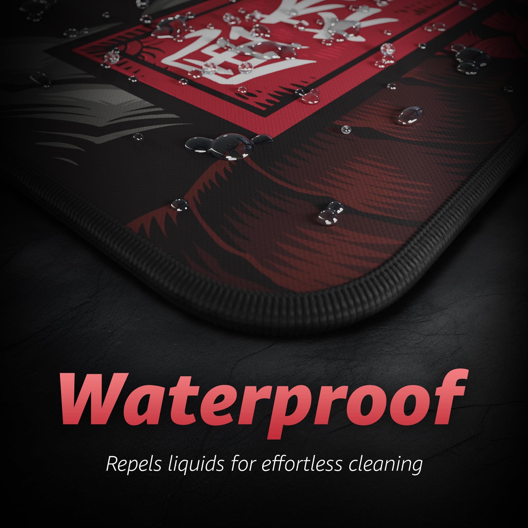 Hystar Extended Gaming Mouse Pad | XXXL 45" x 20" | 5mm Thick, Waterproof Surface, Smooth Polyester Fabric, and Natural Rubber Base | Mythic Dragon