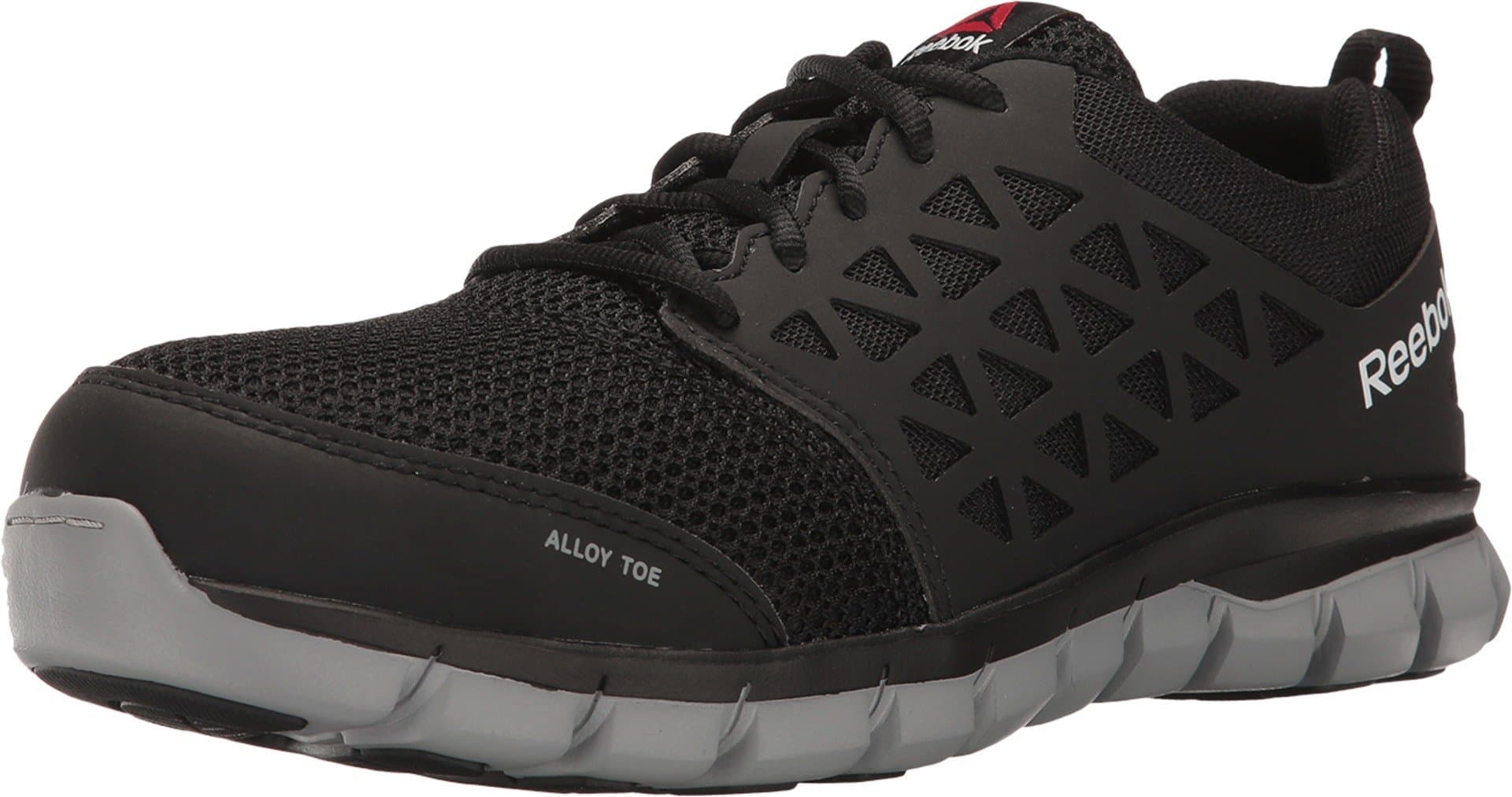 Reebok Work Men's Sublite Cushion Work RB4041 Industrial and Construction Shoe, Black, 10.5 M US