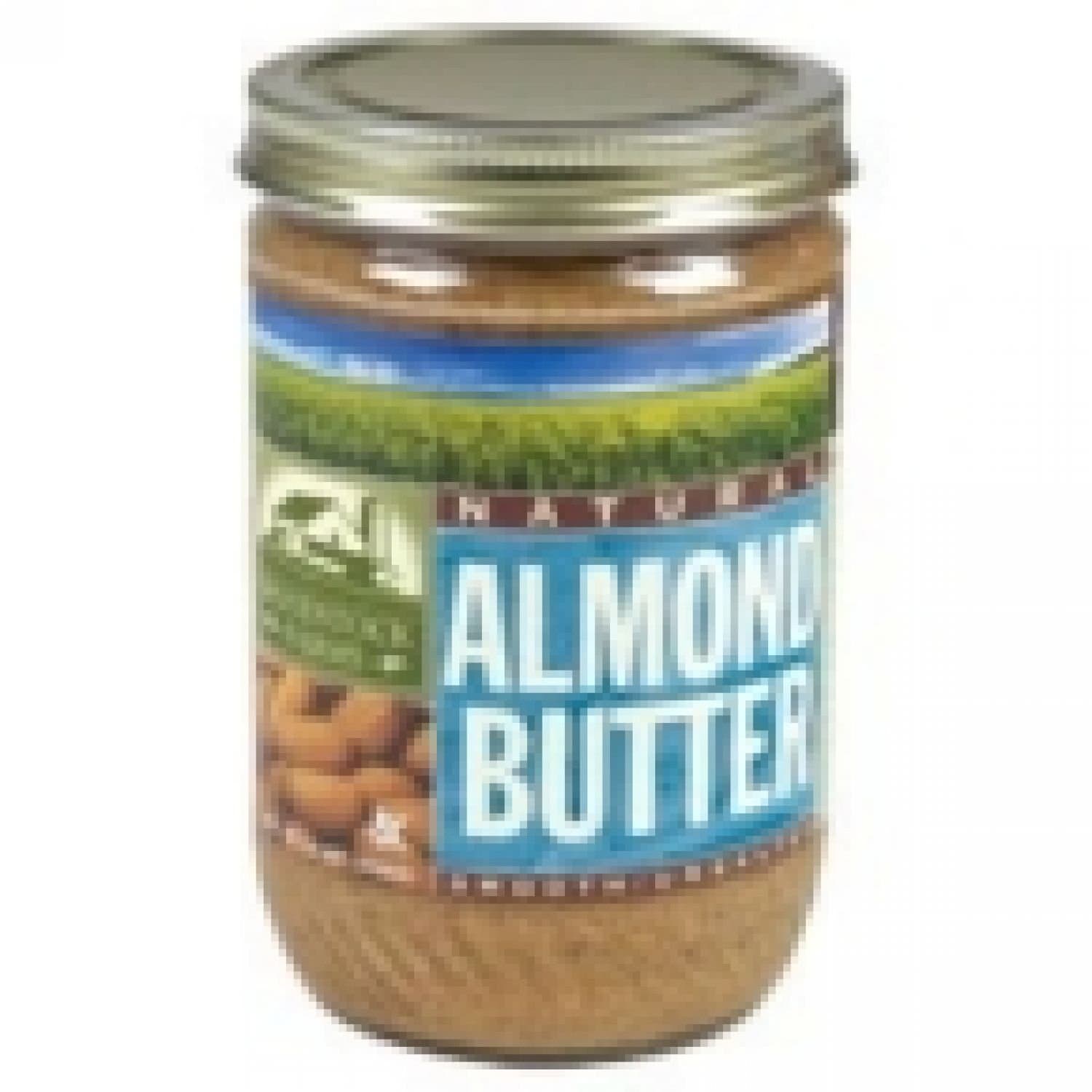 Smooth Almond Butter Unsalted 16 Ounce (454 Grams) Jar