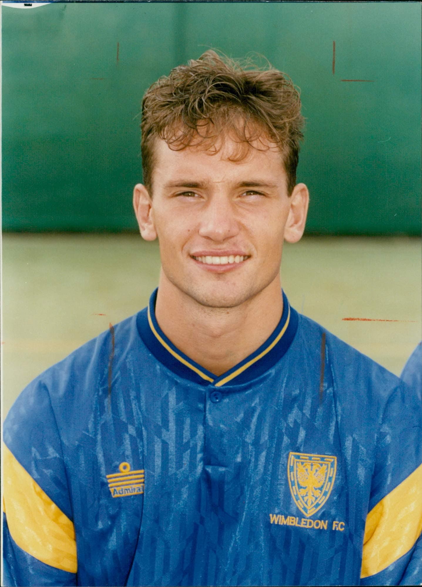 Vintage photo of Dean Holdsworth.