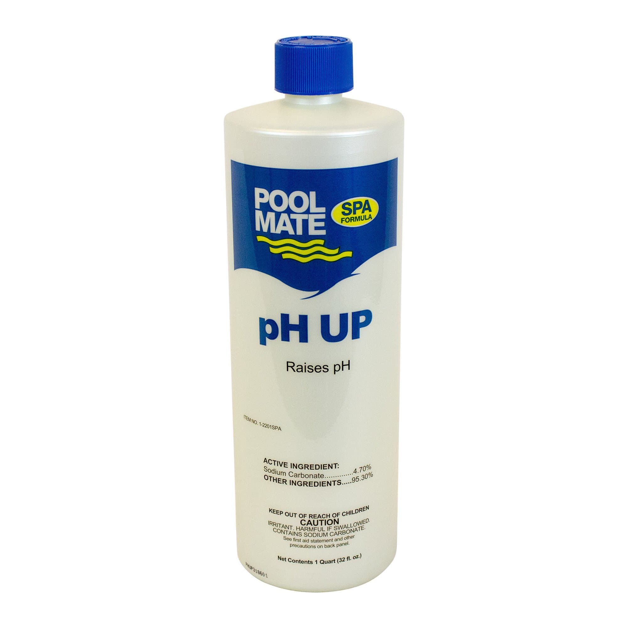 Pool Mate Spa 1-2201SPA pH Up pH Increaser for Spas and Hot Tubs, 1-Quart