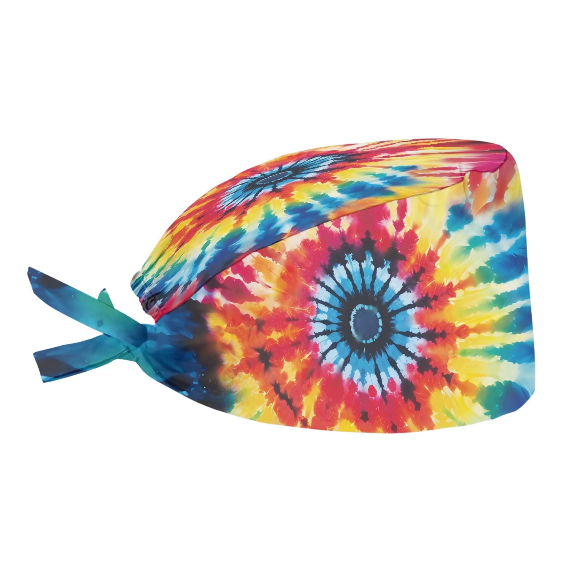 JoyLamoria Novelty Printed Cap with Sweatband Women Men Adjustable Tie Back Hats for Paiting