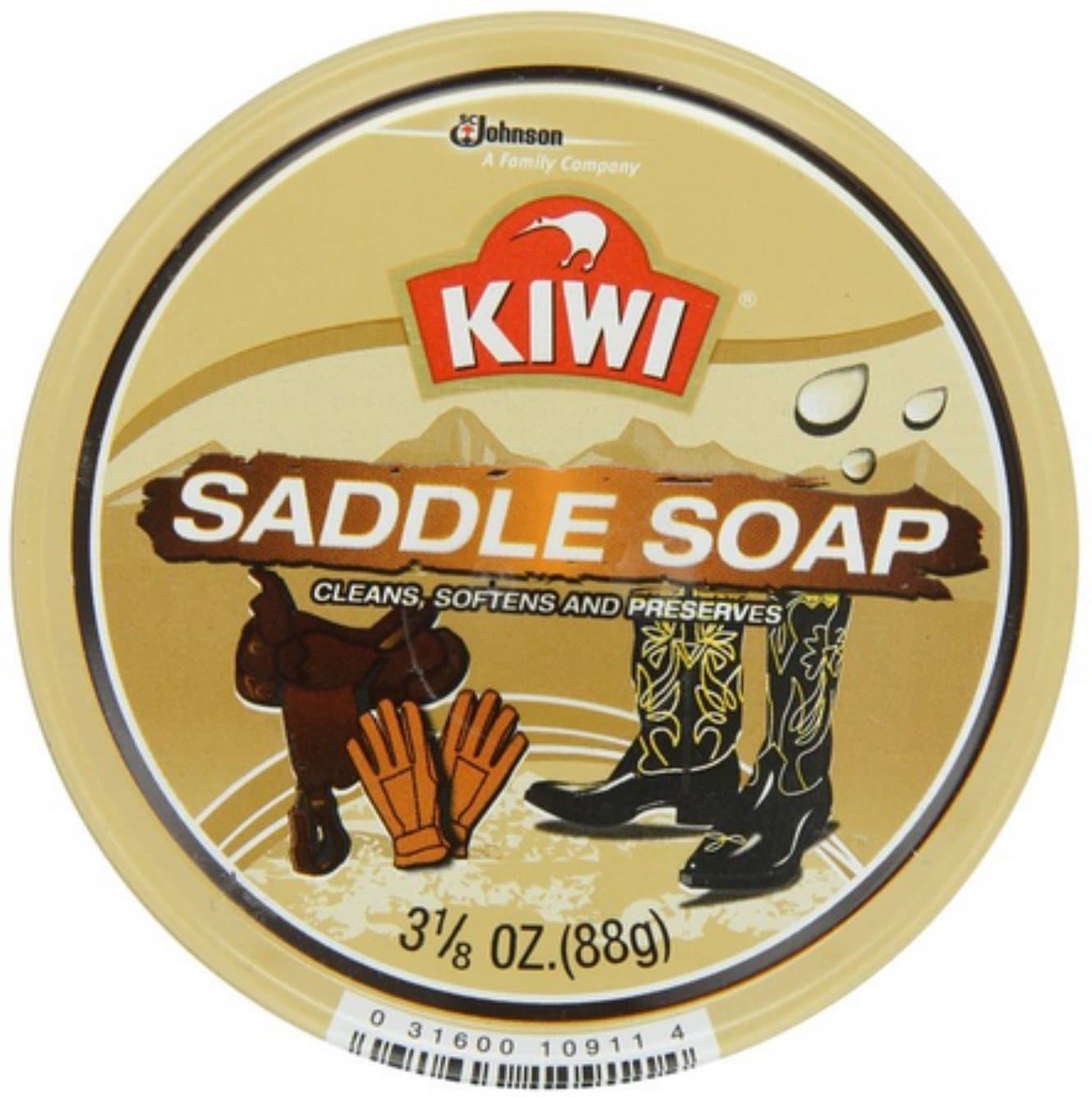 Leather Outdoor Saddle Soap, 3.125 oz
