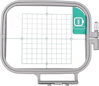 Sew Tech Embroidery Hoops for Brother SE600 SE400 SE700 SE625 SE425 PE550D PE540D PE535 PE525 PE500 Innovis Babylock Brother Embroidery Machine Hoop (4x4 - SA432)