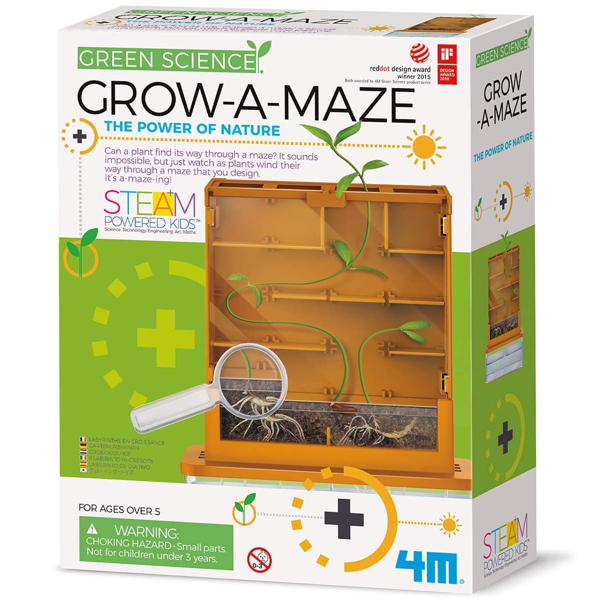 4M Grow-A-Maze Green Science Kit