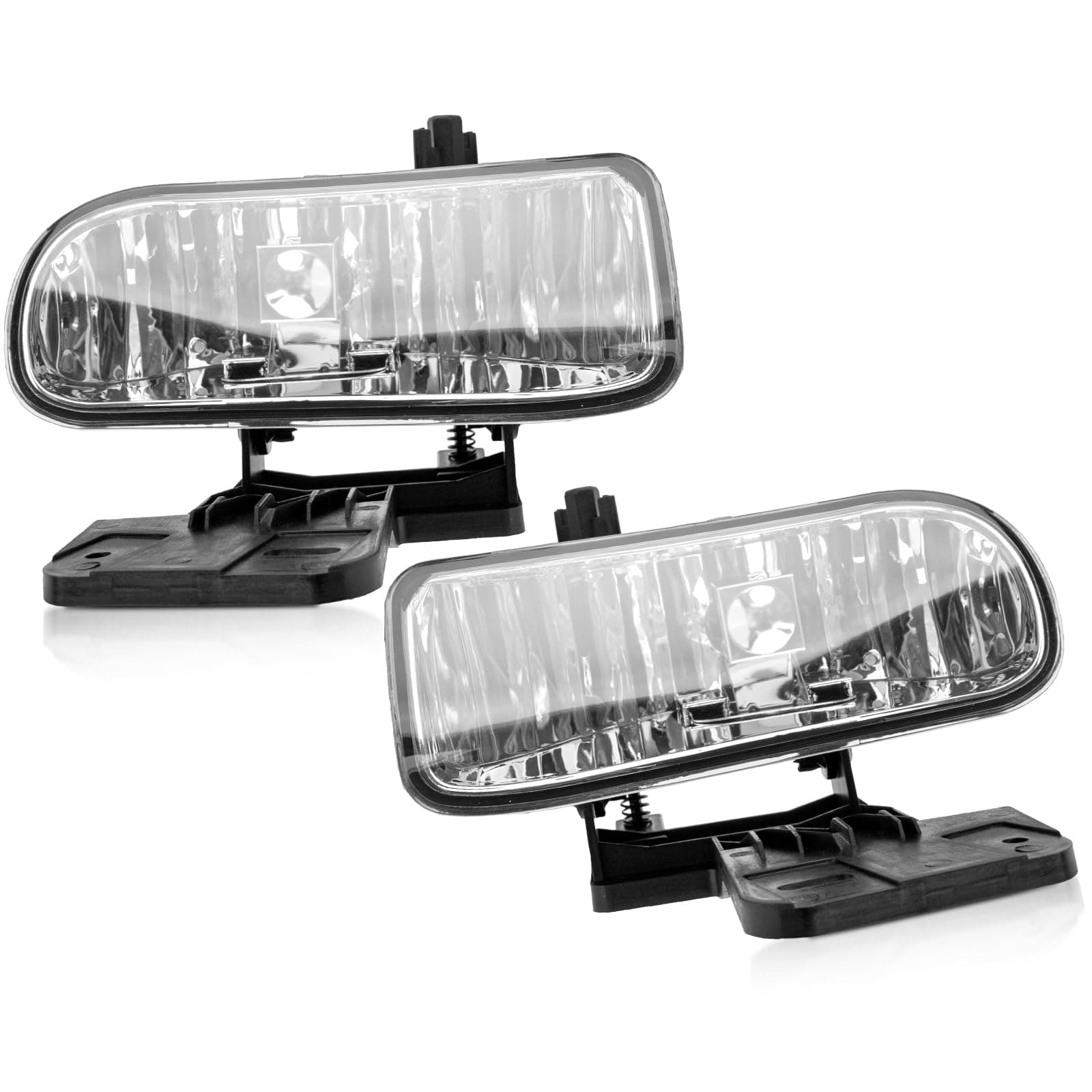 RP Remarkable Power, OEM Fog Lights For 1999 2000 2001 2002 Sierra / 2000 2001 2002 2003 2004 2005 2006 Yukon/Yukon XL Pickup Truck SUV Clear Fog Lights Pair FL7084