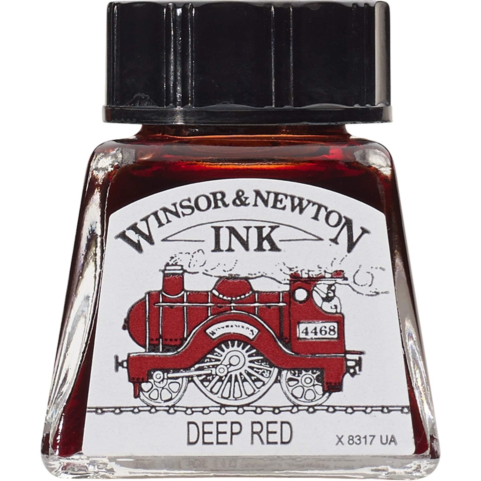 Winsor & Newton, Deep Red Drawing Ink, 14ml Bottle, Acrylic