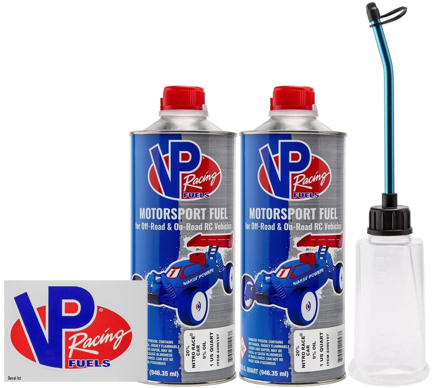 VPレーシング燃料パワーマスターカー20%ニトロ9%合成ヒマシ油(充填キット)