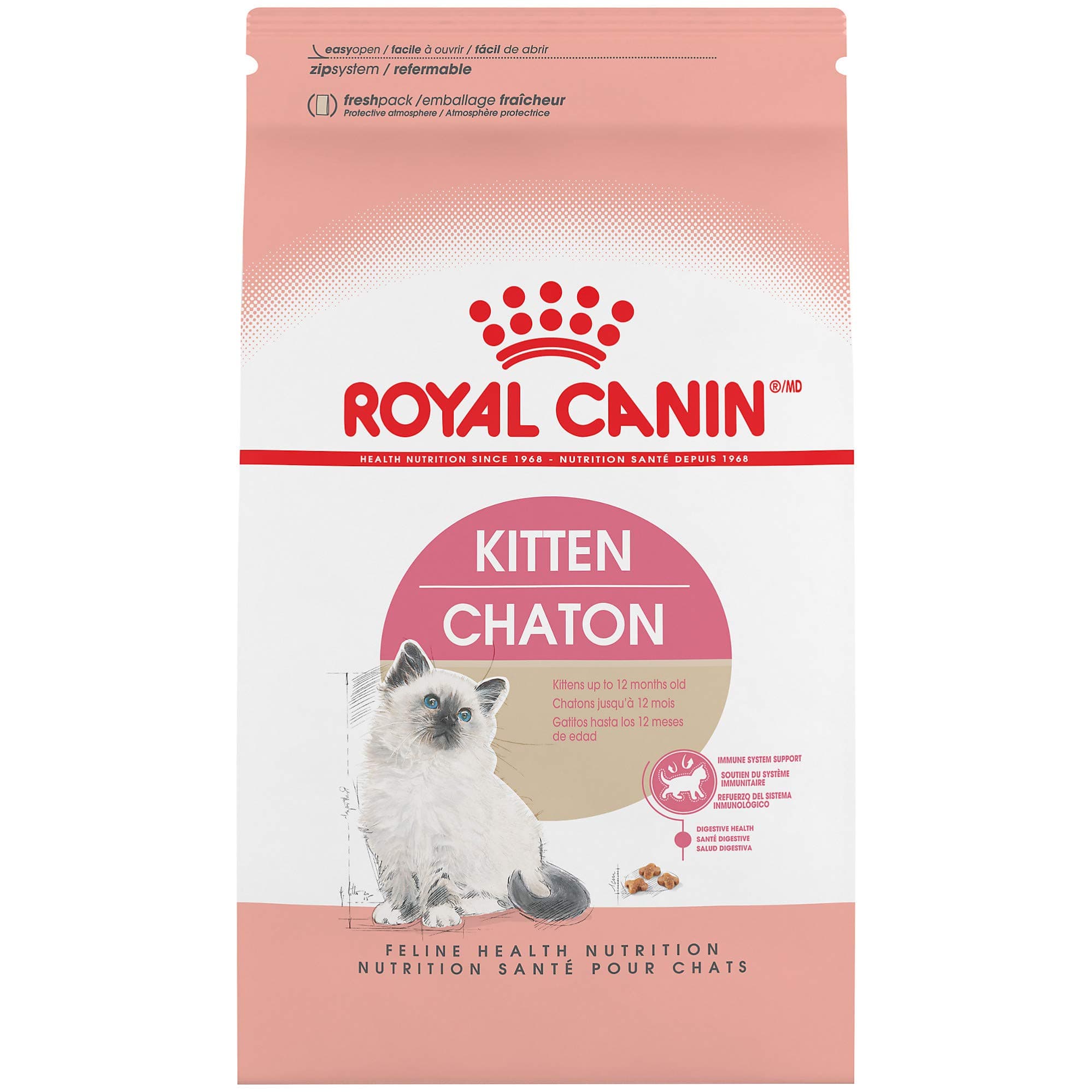 Royal Canin Feline Health Nutrition Kitten Dry, 3.5 lb bag