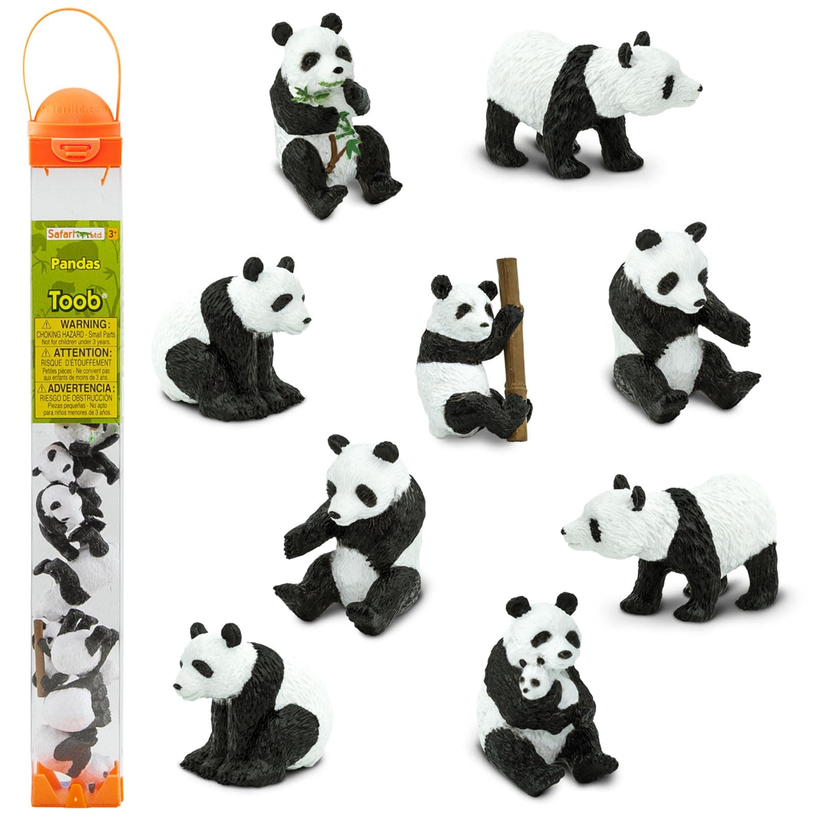 Pandas TOOB 9 pieces