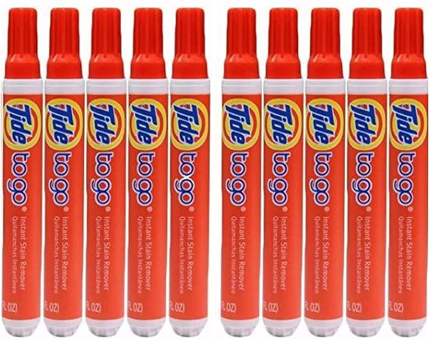 Tide Pens To go Instant Stain Remover (Pack of 10)