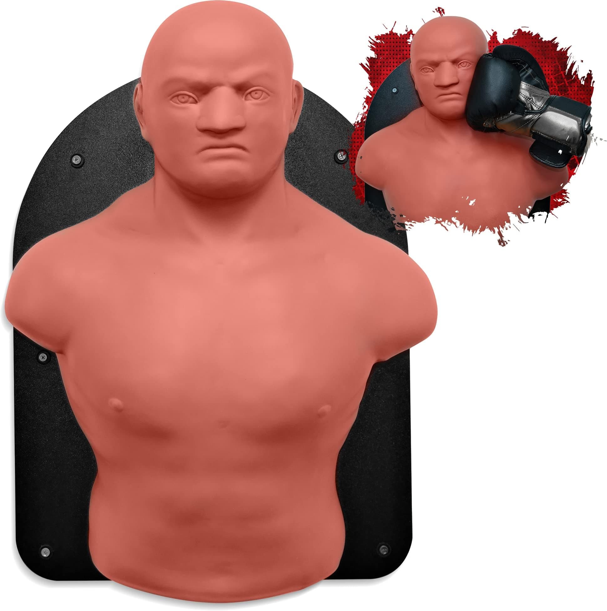 Wall-Mounted Punching Dummy Boxing Punching Bag Martial Arts Training Dummy