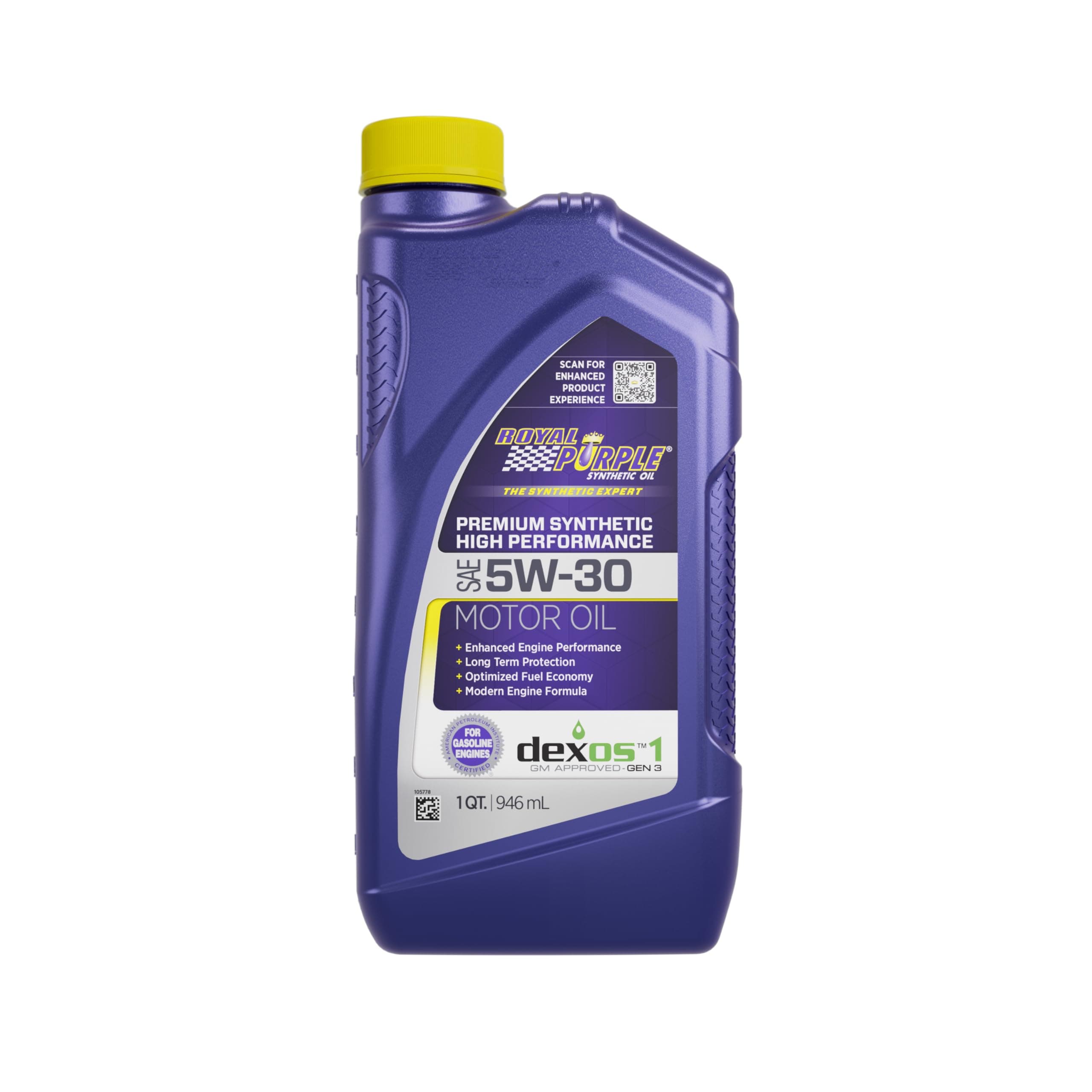 Royal Purple 5W30 High Performance Synthetic Oil- Pack of 6