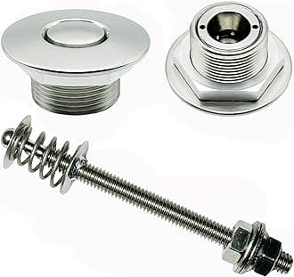 Polished Stainless Steel 1.25"" & 4"" Stud