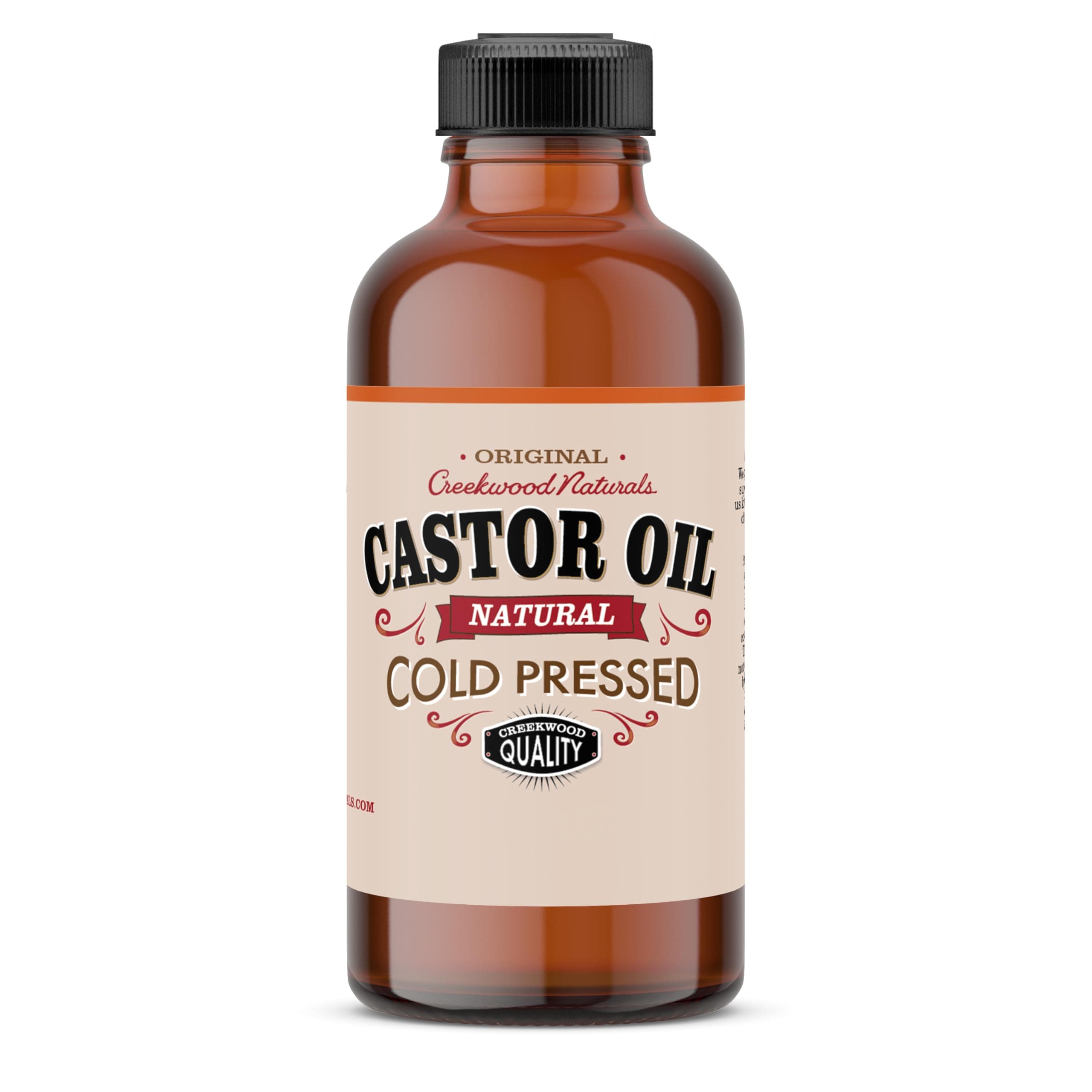Creekwood Naturals Castor Oil, 100% Pure Cold Pressed Hexane Free, In Glass Bottle (1oz, 1, Fl Oz)