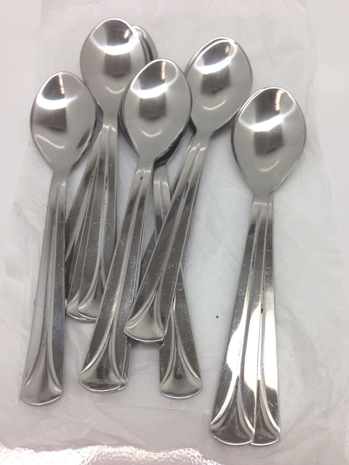 Stainless Steel Turkish Tea Spoon Set Of 12 - OB