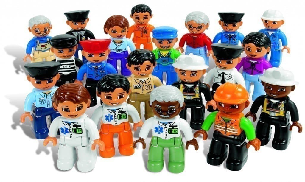 LEGO DUPLO Community People Set Lego Education 20 Piece Set 9224