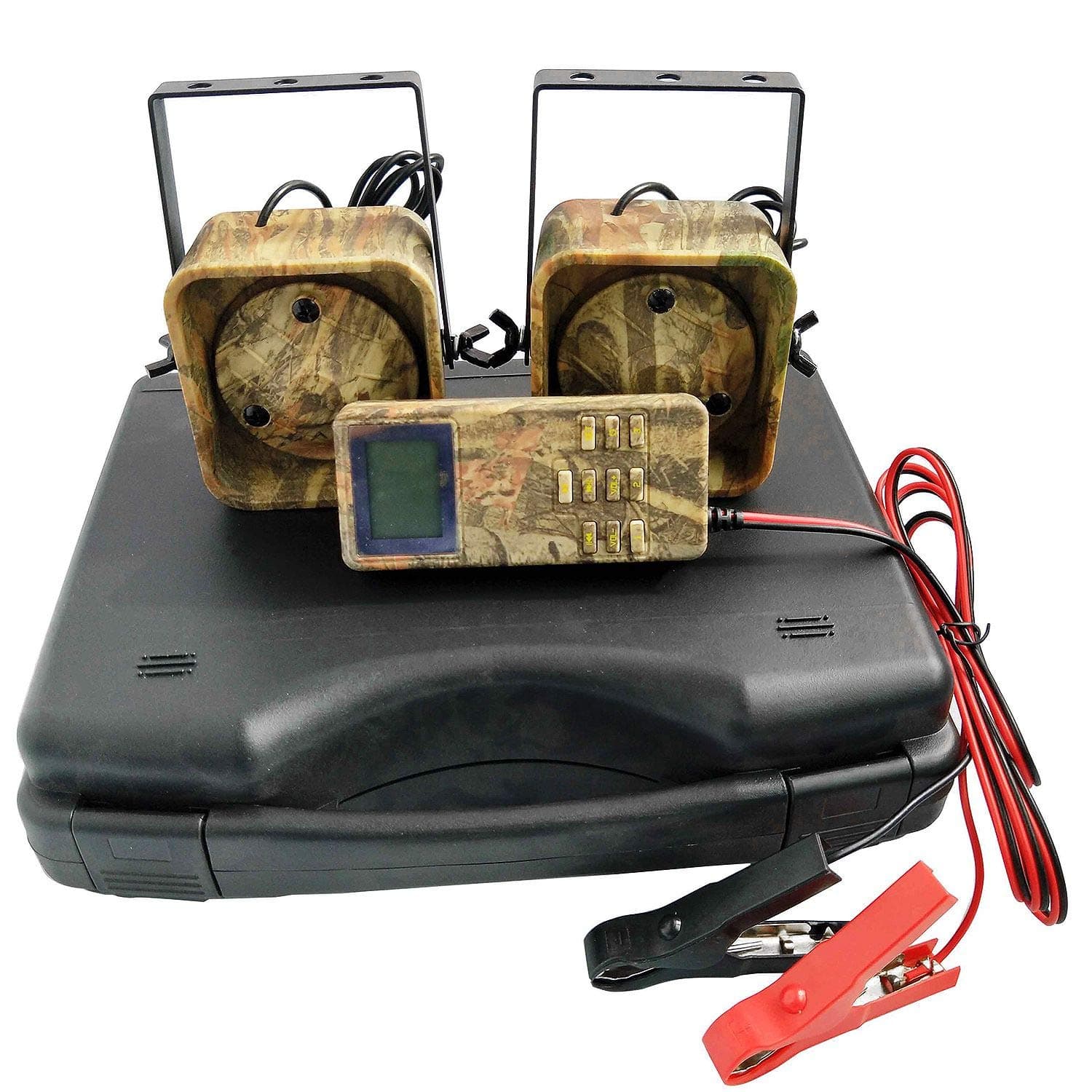 SovelyBoFan Hunting Decoy Mp3 Bird Caller Sounds Player Built-In 200 Bird Voice Hunting Decoy 2 Players 50W Animal Caller for Hunting Camouflage Color