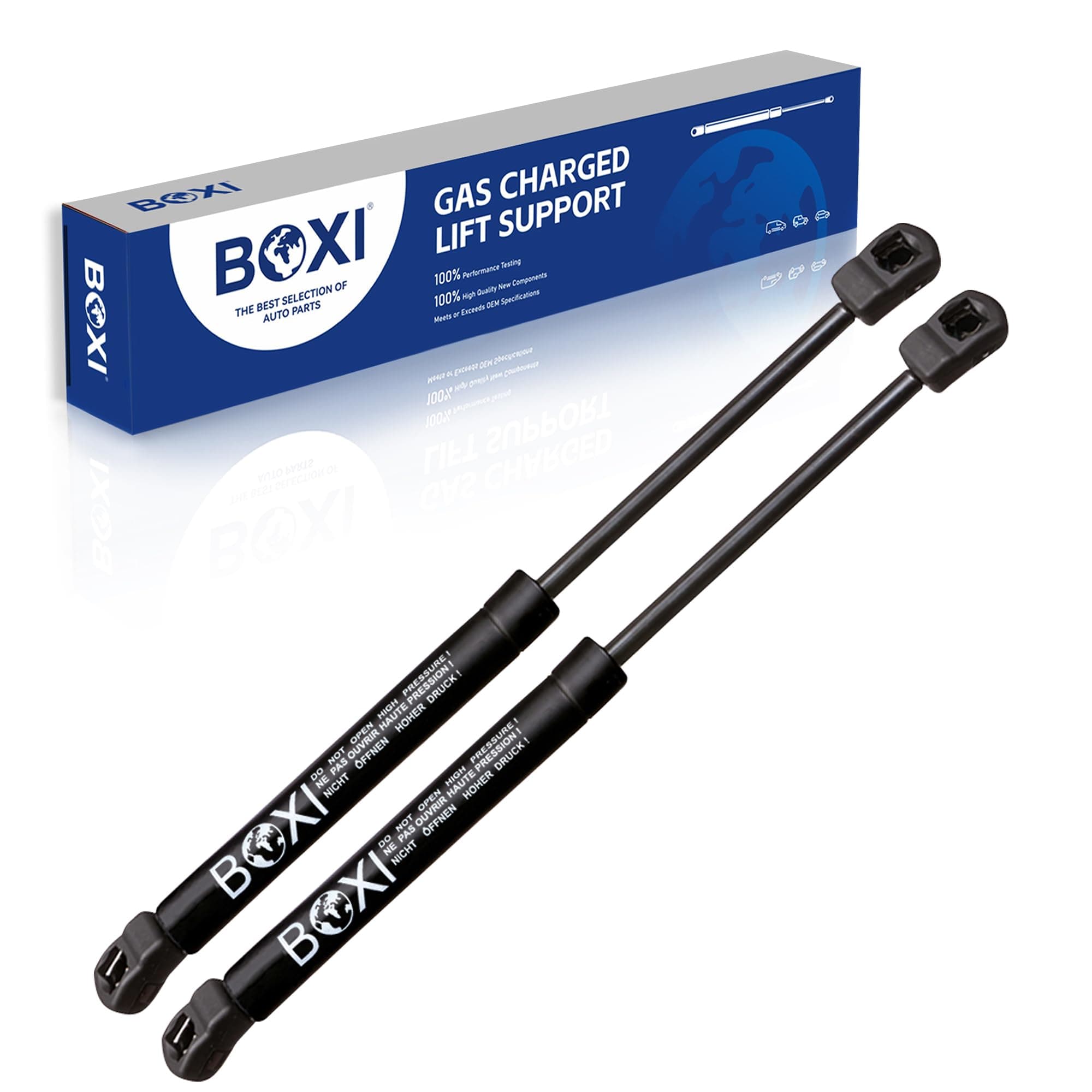 Qty(2) BOXI Front Hood Lift Supports Gas Struts Shocks Springs Fit for Hummer H3 2006 2007 2008 2009 2010 / for Hummer H3T 2009-2010 Hood/Replaces SG330109 6288 257948997 25794896 15856595
