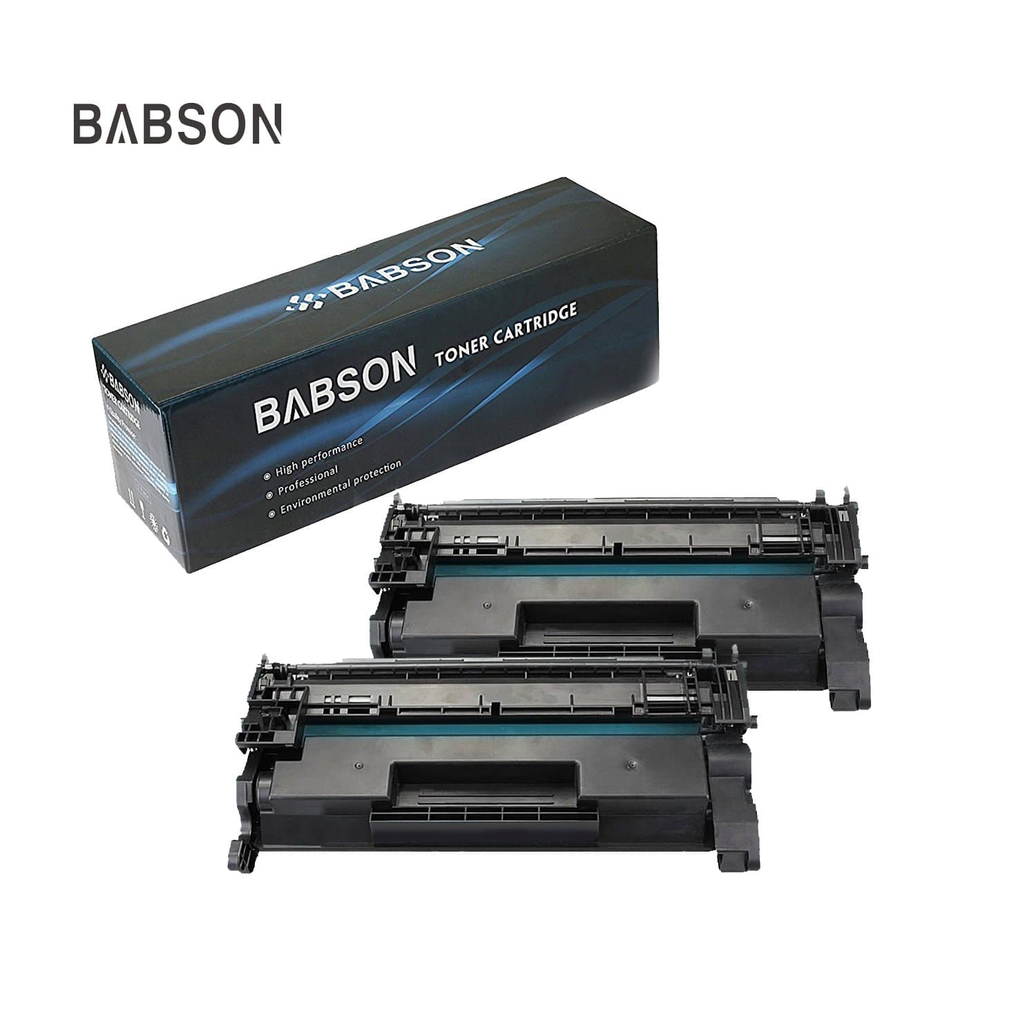 BABSON Replacement for HP 26X CF226X Toner Cartridge (9000 Pages) High Yield Premium Black Toner Cartridge use for HP LaserJet Pro M402dn M402n M402dw MFP M426dw M426fdw M426fdn Printer ,2 Pack