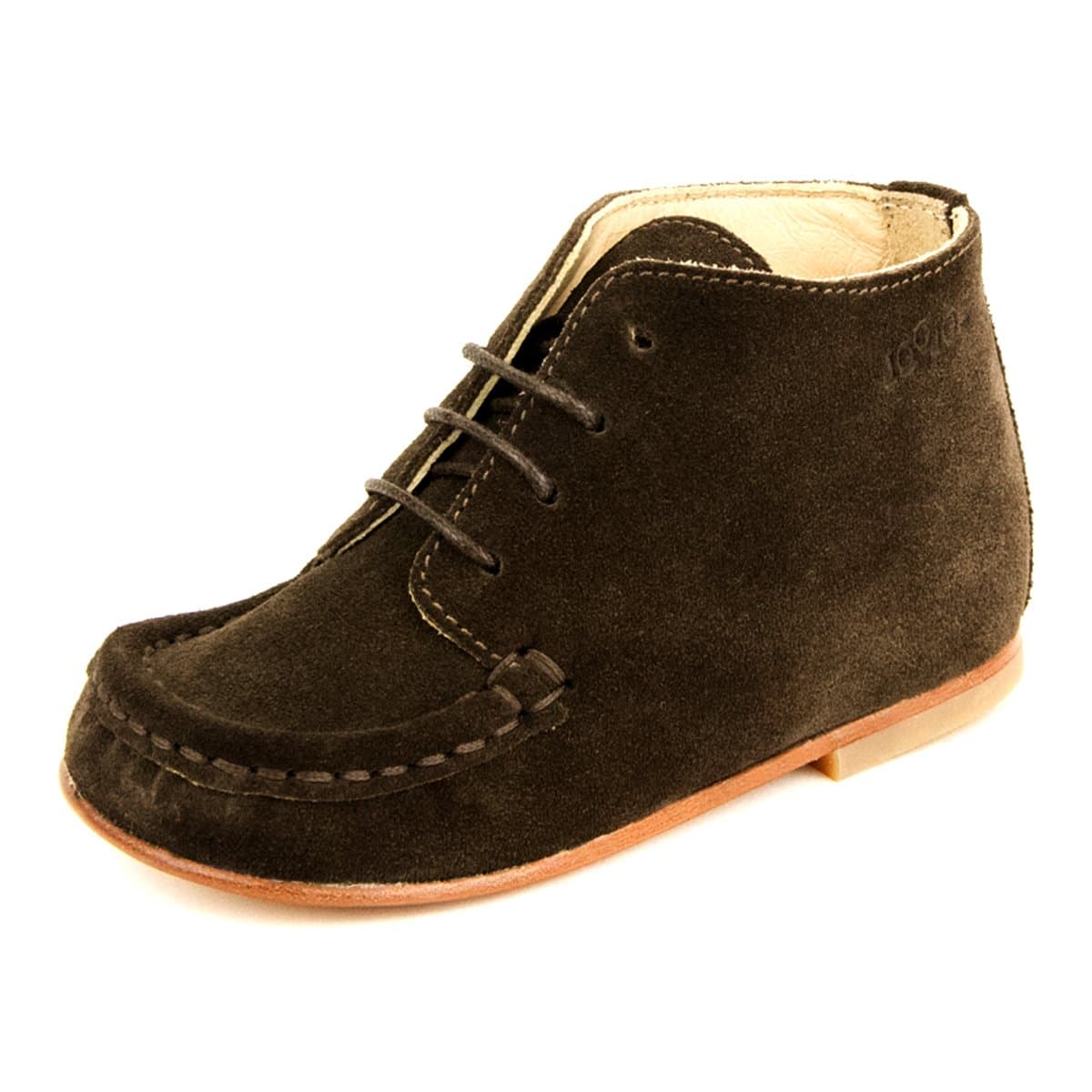 Joojos Infant/Toddler Suede Ankle Boots in Luxurious Brown for Boys and Girls - Size: EU 20 / US 4