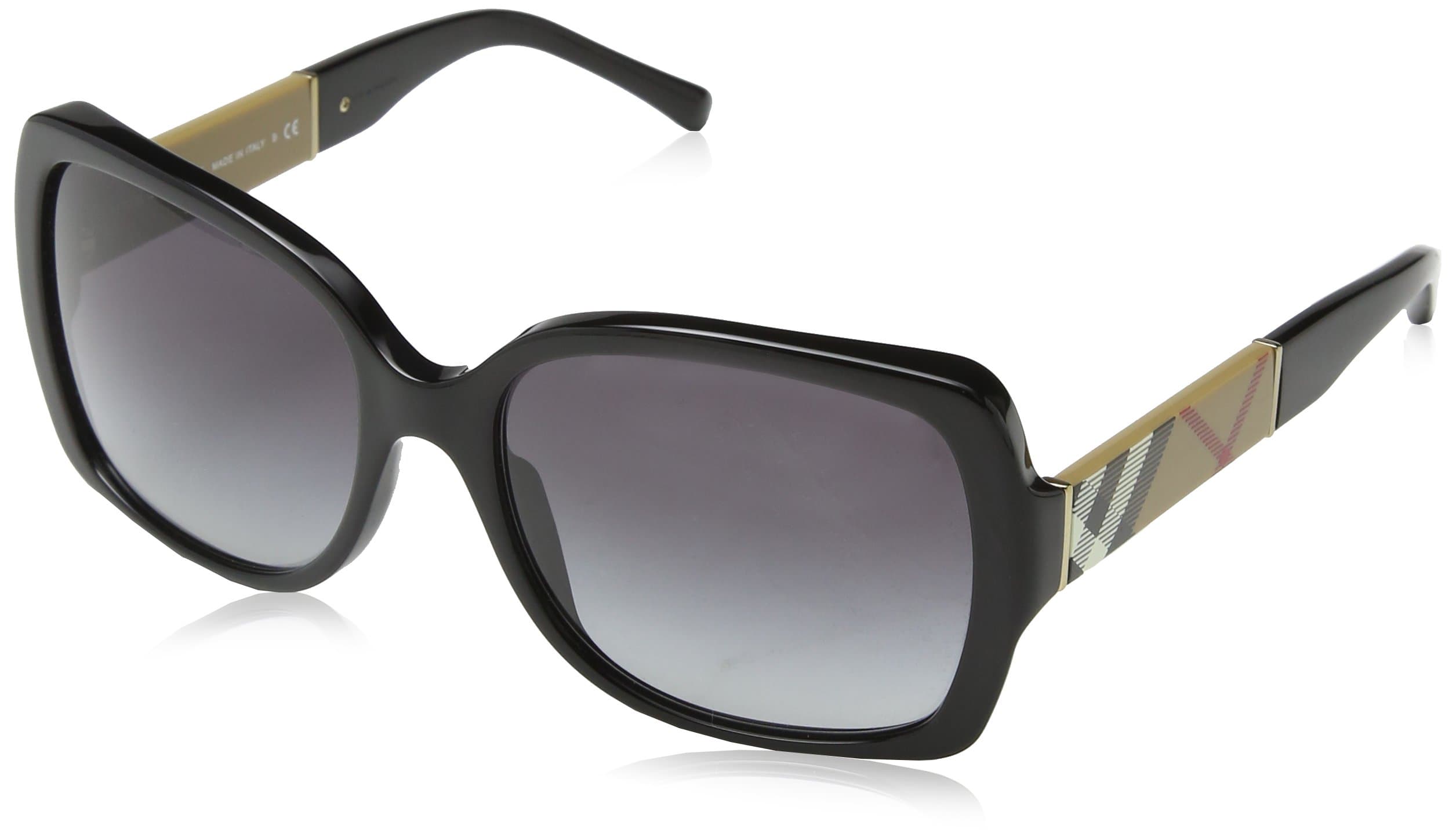 BURBERRY Damen BE 4160 Wayfarer Sonnenbrille