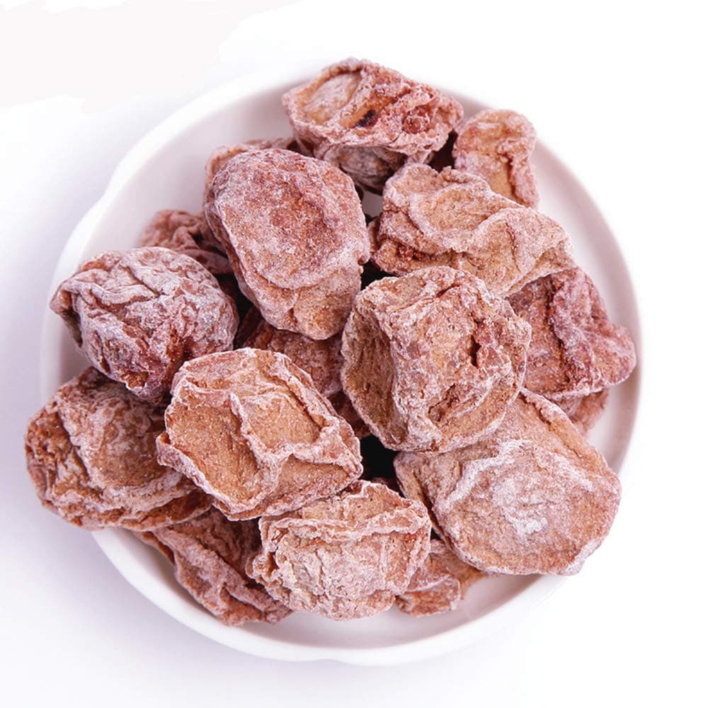 HELENOU666 Preserved Fruit Dried Plum Salty and Sour li Hing Mui 话梅