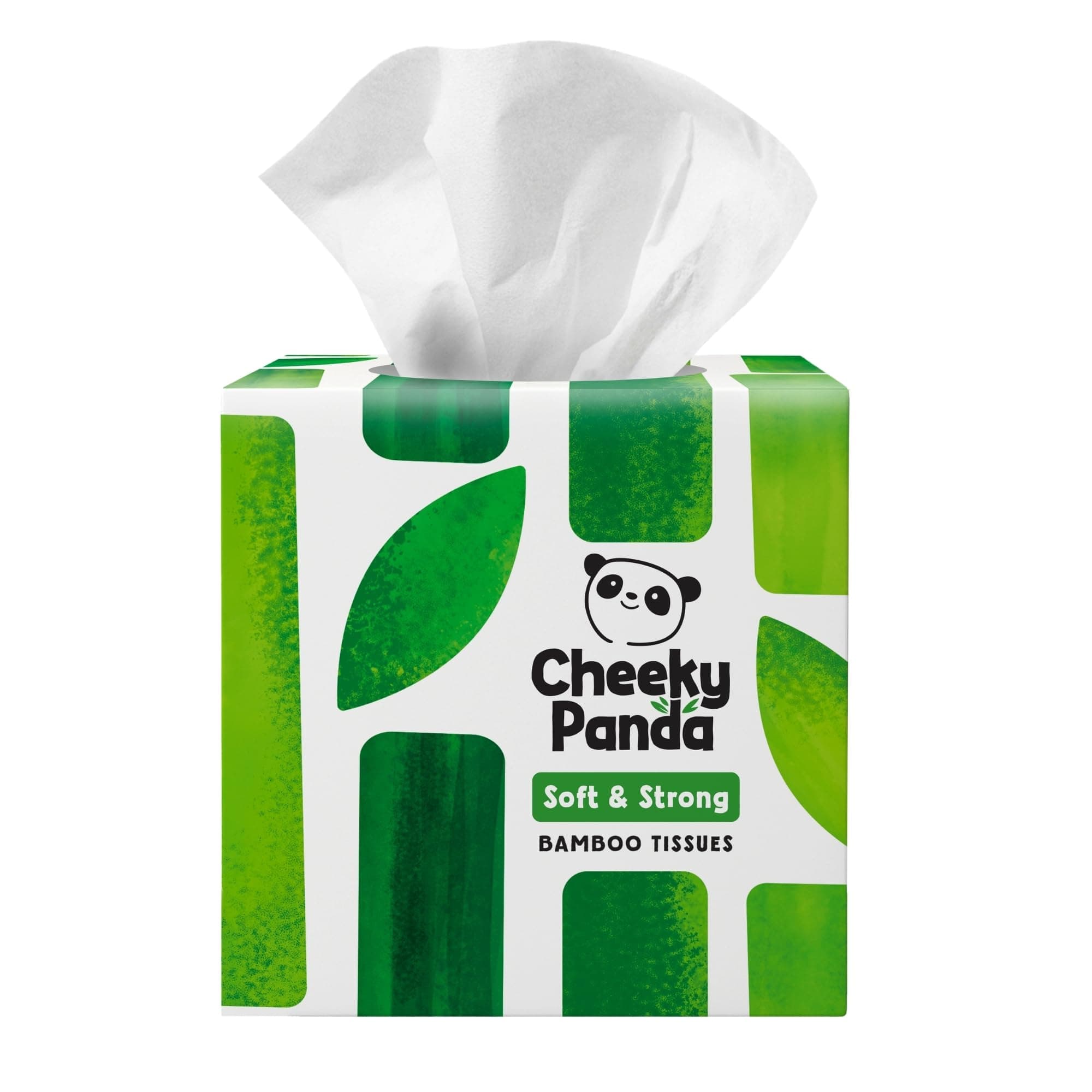 The Cheeky Panda Facial Tissue Cube 3 Ply 56 sheets