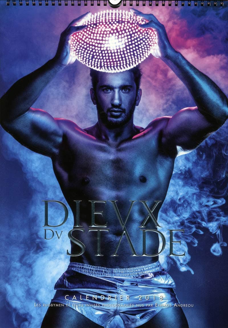 Dieux du Stade - Calendrier 2018 Spiral-bound – Illustrated, 14 Sept. 2017