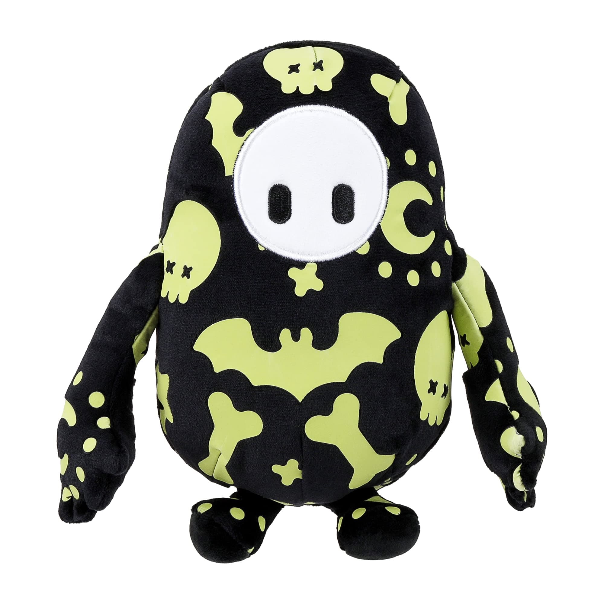 Ultimate Knockout Small 8" Collectible Plush Toy - Glow in The Dark Spooky Doodles