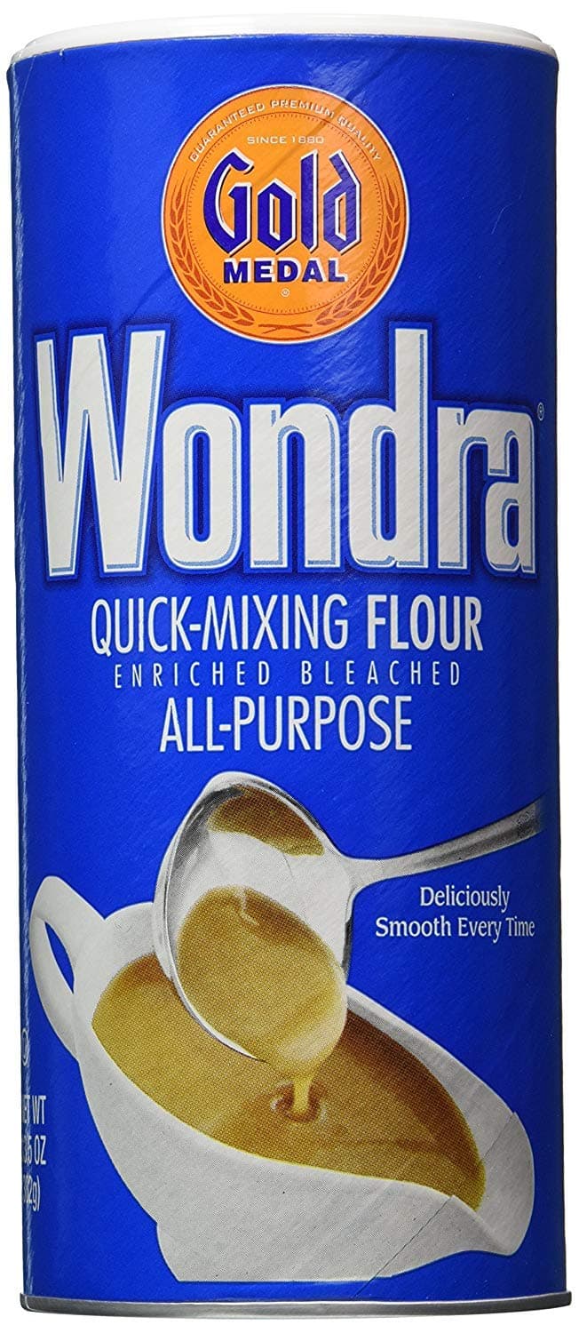 Gold Medal Wondra All Purpose Quick-Mixing Sauce 'N Gravy Flour (Pack of 2) 13.5 oz Size