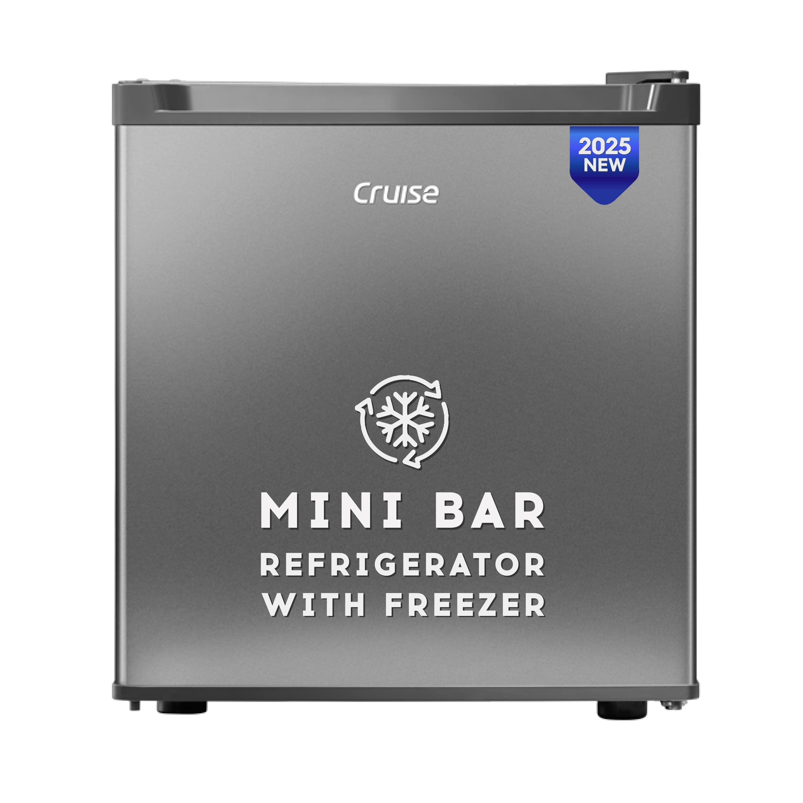45 L 2 Star Compact Minibar Refrigerator with Freezer Compartment - Direct Cool Technology (Single Door, Graphite Grey, CRDSVK-FZ1050G)