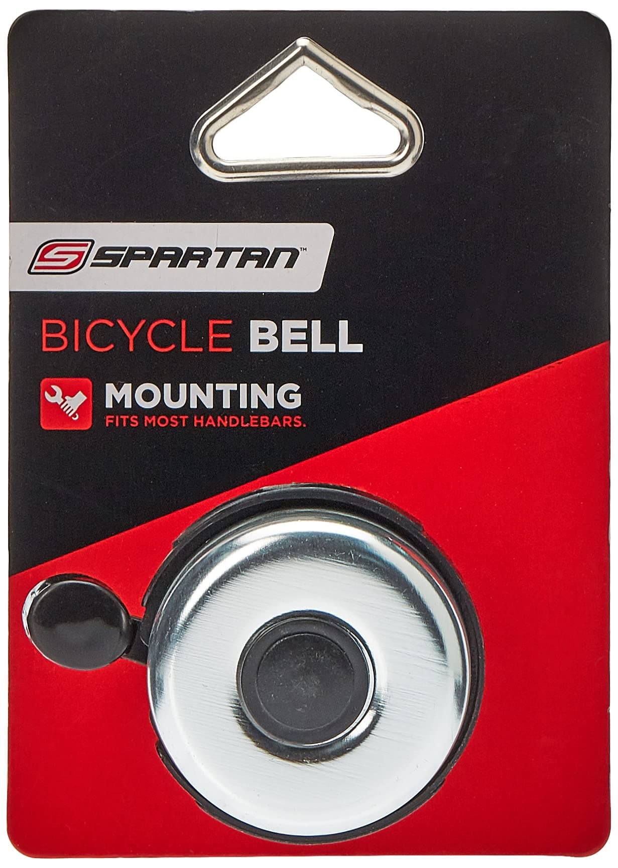 Spartan Bicycle Bell Silver, Sliver, Sp-9032