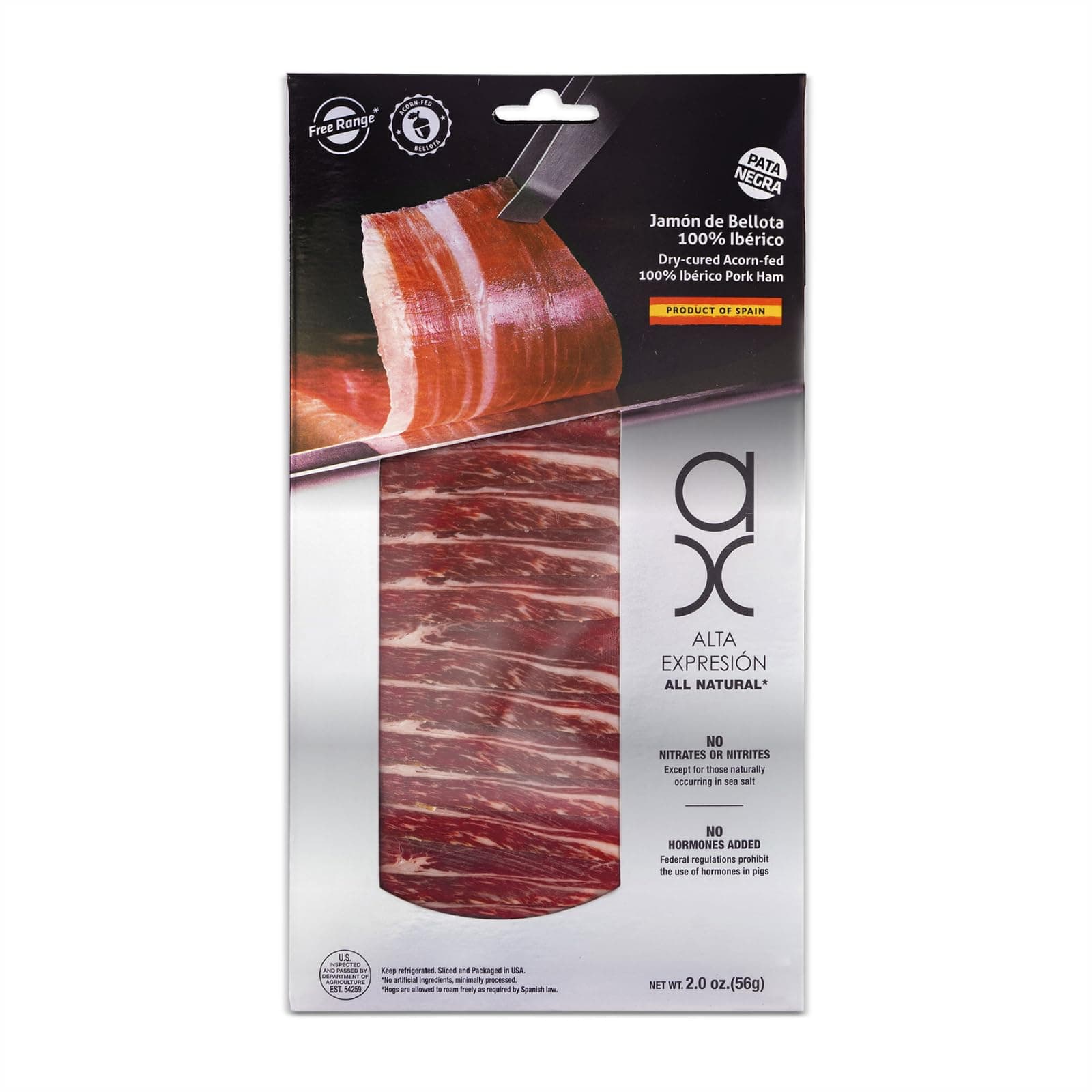 ACORN-FED 100% IBERICO HAM // JAMON 100% IBERICO DE BELLOTA (2 Oz each) BY COVAP (1)