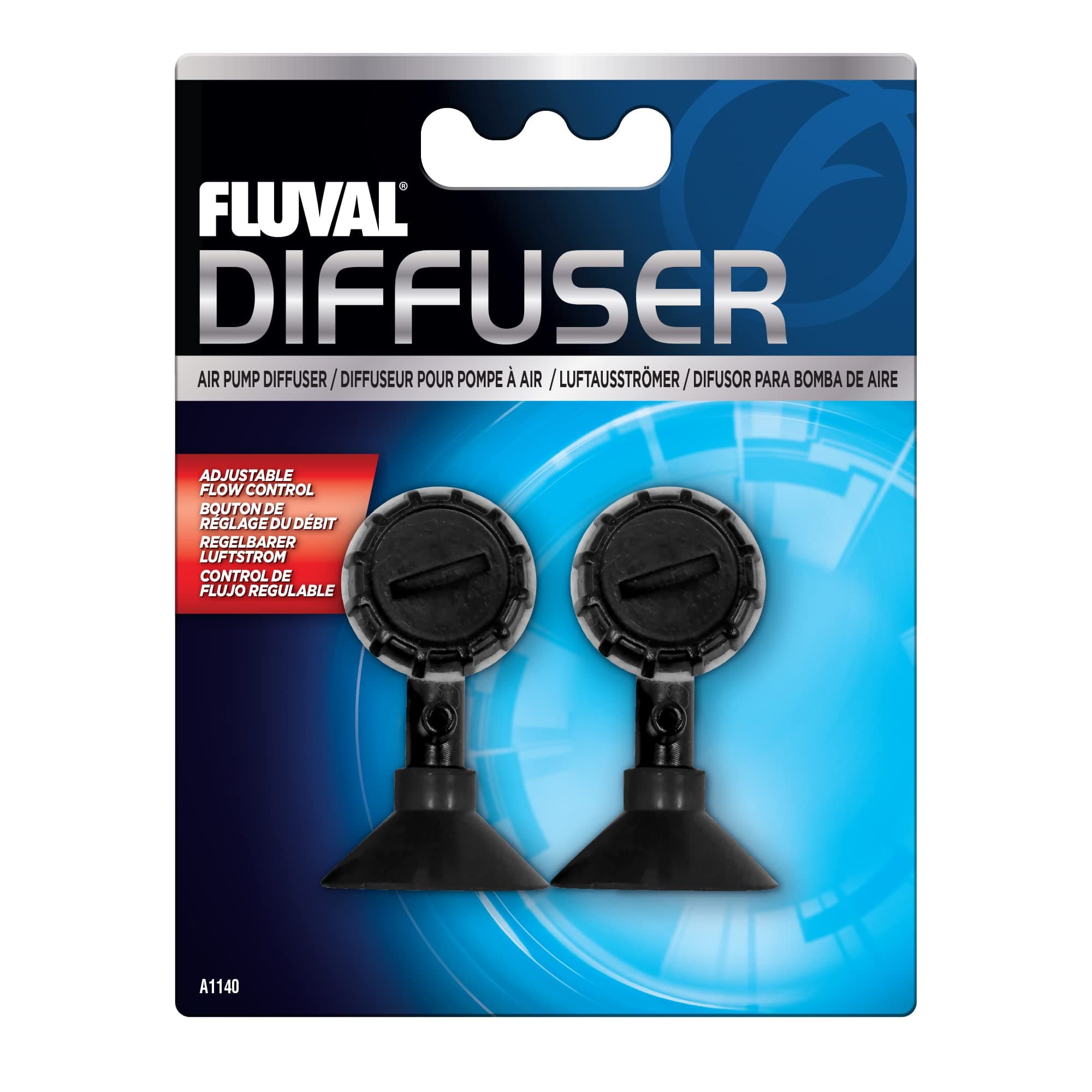 Fluval Air Diffuser Pack of 2 for Aquarium Fish Tank Oxygenation